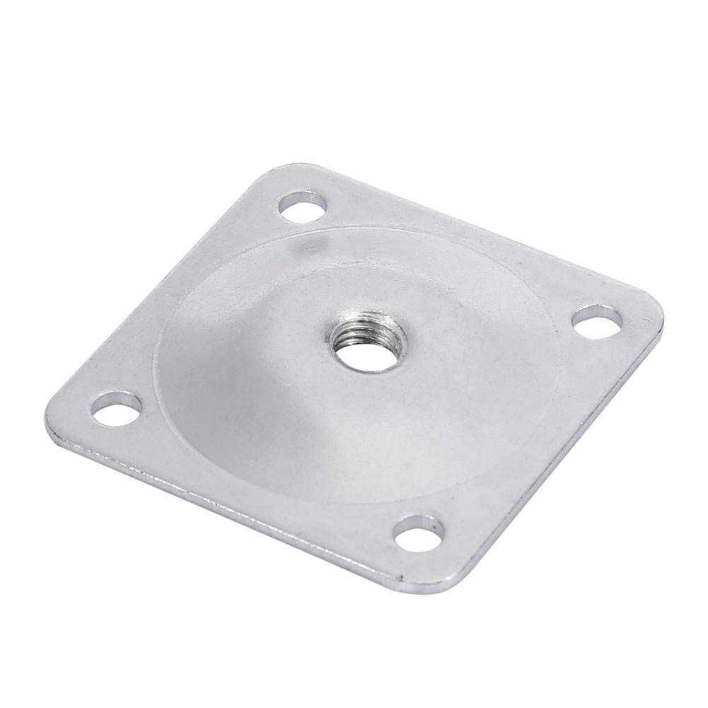 10 Pack Cabinet Hinges - Heavy Duty Furniture Hardware with Mounting Plates for Table Legs, Sofa Feet & Furniture Fittings (2024 New Version) - Perfect for DIY Furniture Repair, Cabinet Installation & Home Improvement Projects