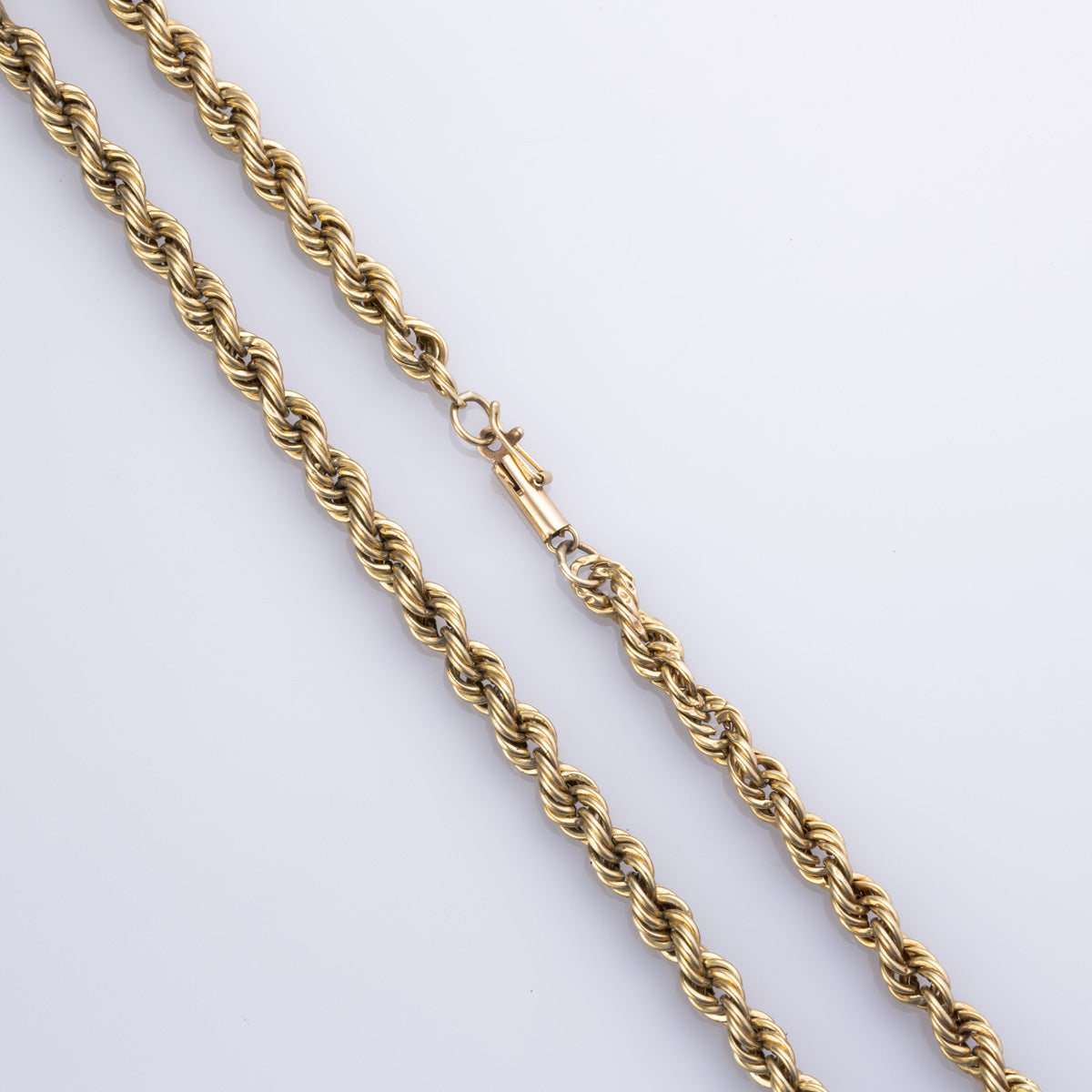 10K Yellow Gold Rope Chain Necklace 30 Inches - Durable & Stylish Jewelry for Men & Women - Perfect for Everyday Wear, Gifts & Special Occasions