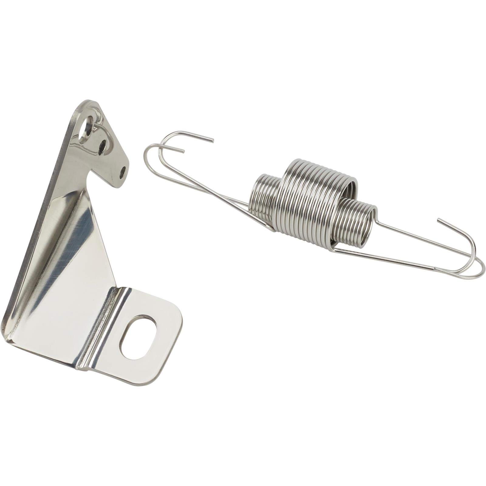 Universal Polished Aluminum Throttle Pedal with Cable & Carb Bracket - High Performance Upgrade for Motorcycles, ATVs, and Dirt Bikes - Perfect for Racing, Off-Roading, and Custom Builds