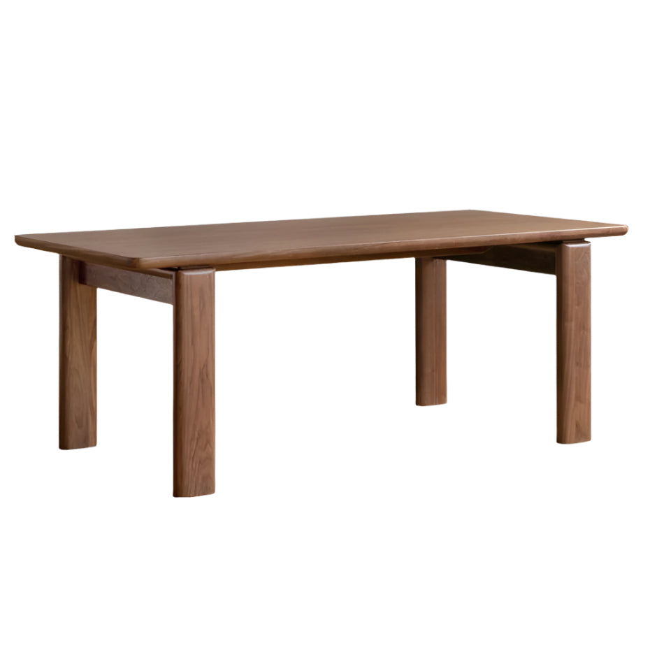70.9x35.4x29.9 inch / 180x90x76 cm / Rich Dark Walnut Color / dining table