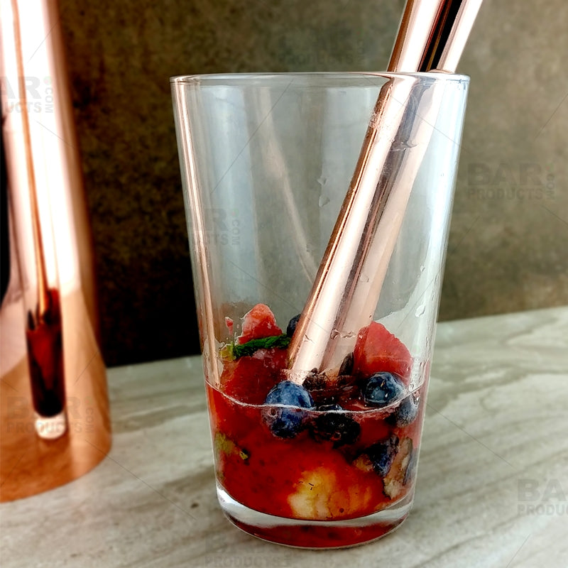 BarConic® 14 Ounce Beverage Mixing Glass - Set of 12 - Perfect for Cocktail Making, Bartending & Home Bar Use