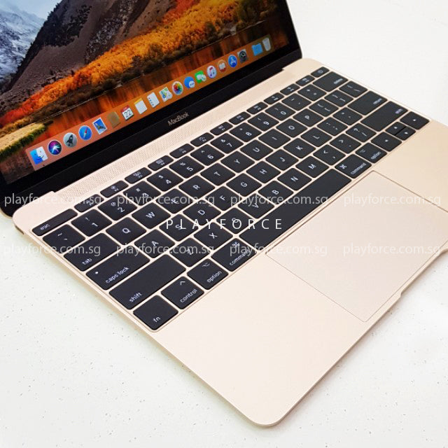 Apple MacBook 2017 12-inch Laptop - 512GB SSD, Intel Core M3, Retina Display (Gold) - Perfect for Students, Business Travel & Lightweight Computing