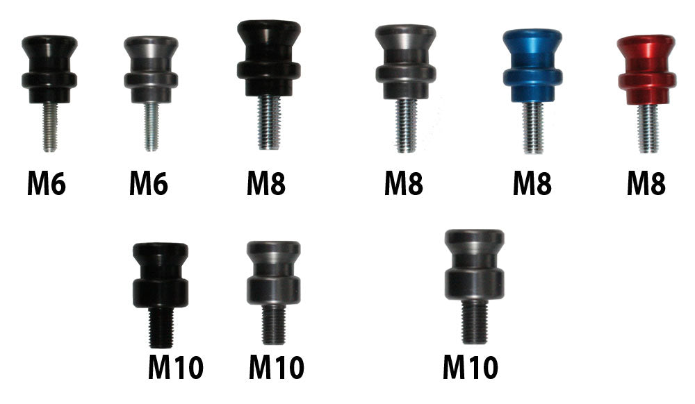 BikeLift Aluminum Swinging Arm Bobbins - Motorcycle Stand Lift Hooks for Easy Bike Maintenance & Storage | Perfect for Garage, Workshop & DIY Repairs