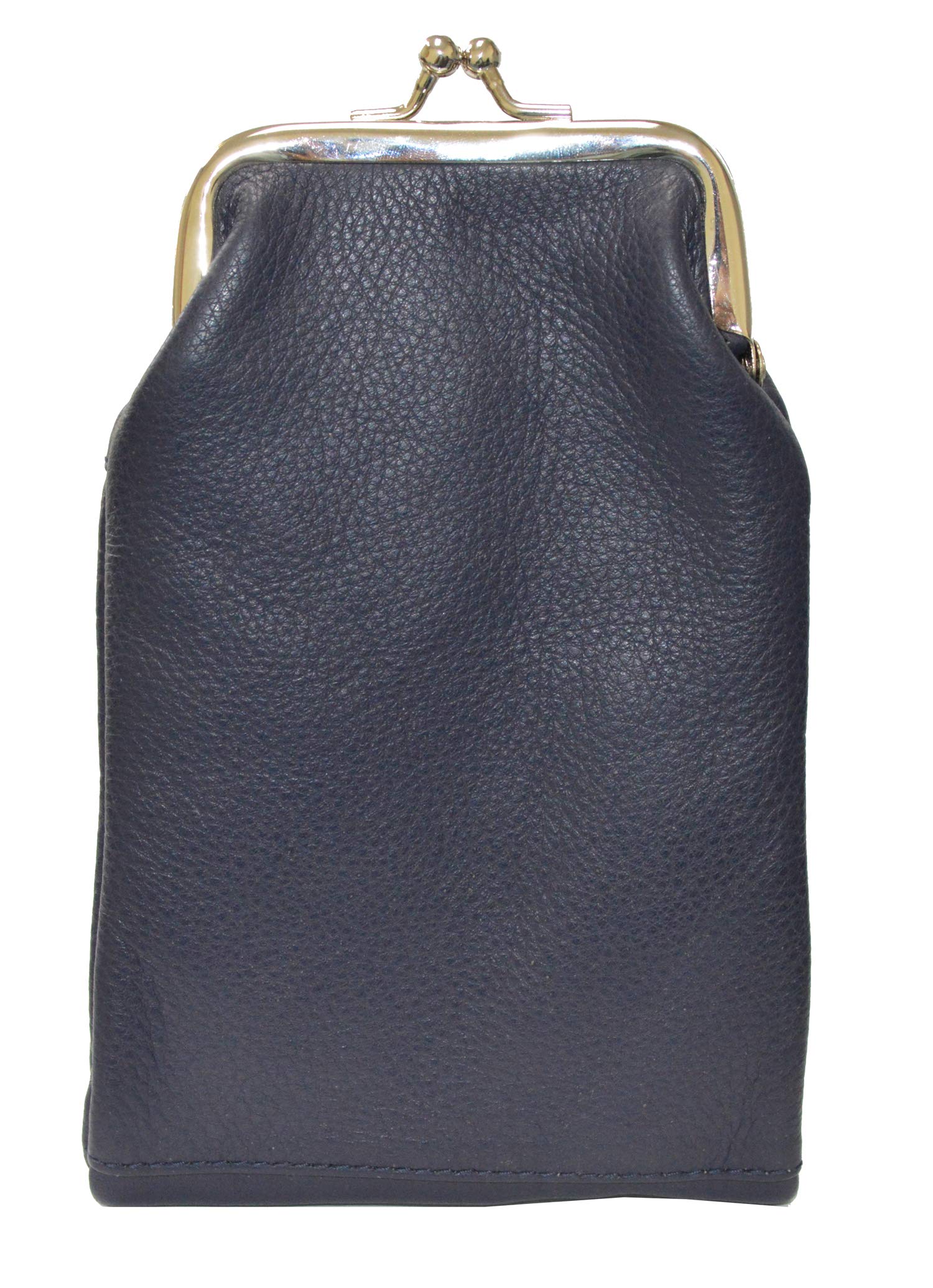 Genuine Leather Cigarette & Lighter Holder Case with Secure Twist Clasp - Premium Blue Leatherboss - Perfect for Travel, Outdoor Adventures & Everyday Carry