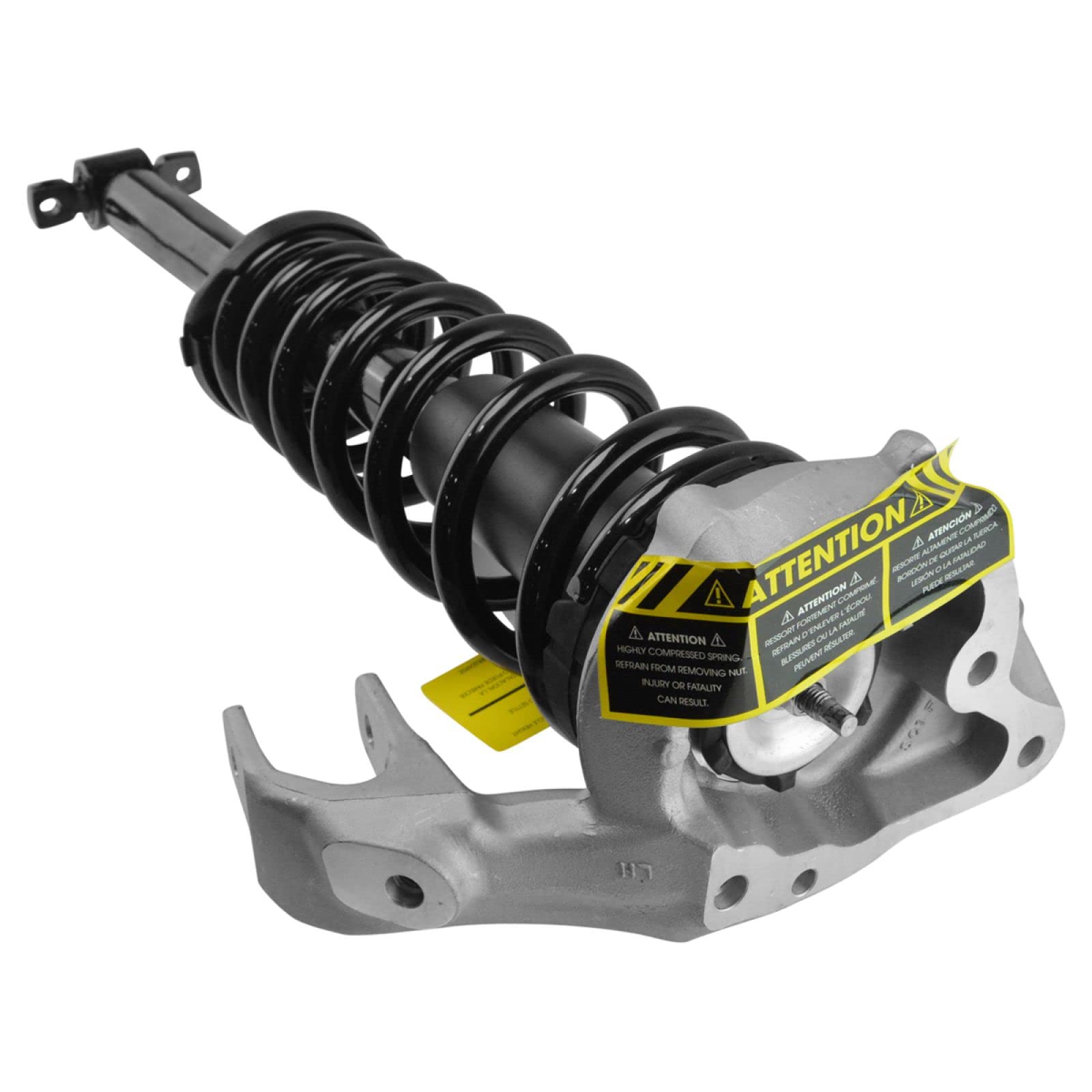 TRQ Front Left Complete Strut & Coil Spring Assembly - Compatible with 2003-2007 Cadillac CTS - Perfect for Smooth Ride & Suspension Repair | Replacement for Worn Shocks & Struts