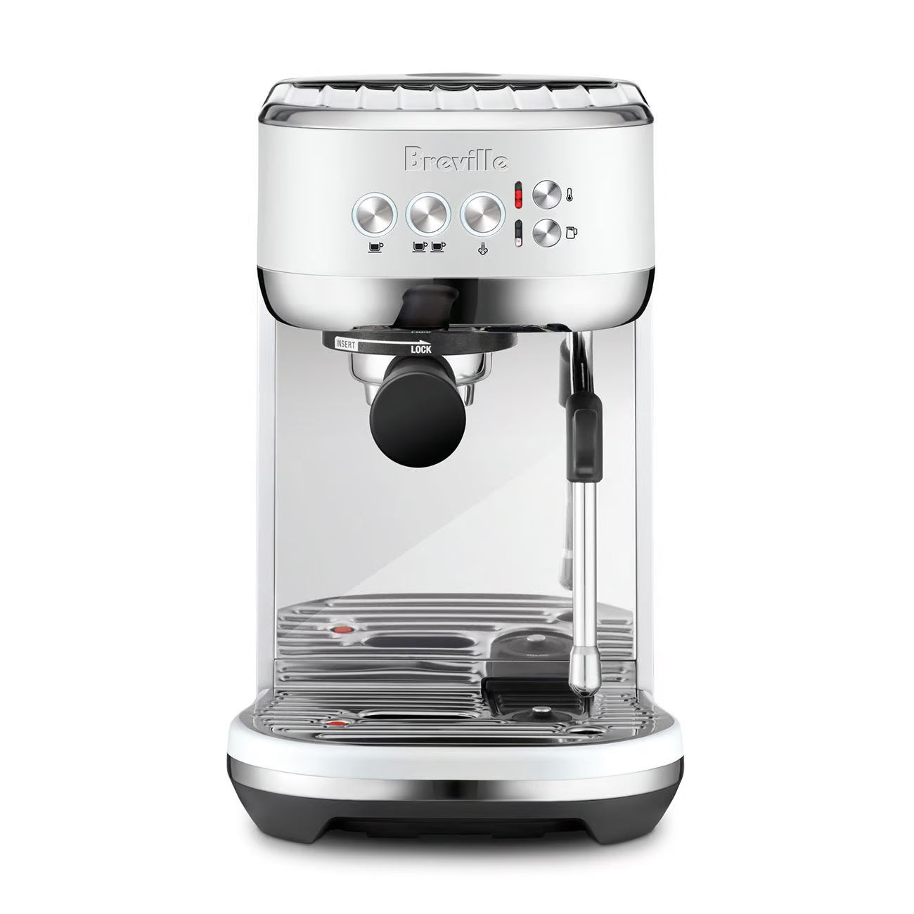 Breville Bambino Plus Espresso Machine - Compact Automatic Coffee Maker for Home Baristas | Perfect for Lattes, Cappuccinos & Espresso Drinks | Small Kitchen & Office Use