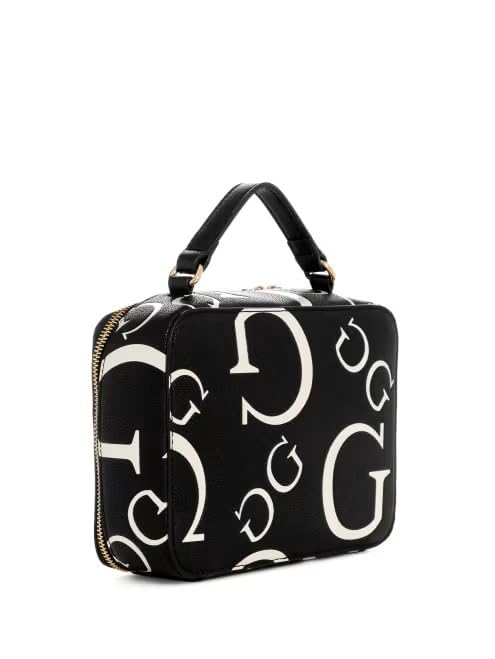 GUESS Factory Longmeadow Logo Crossbody Bag for Women - Stylish Leather Shoulder Purse with Adjustable Strap, Perfect for Daily Use, Travel & Shopping