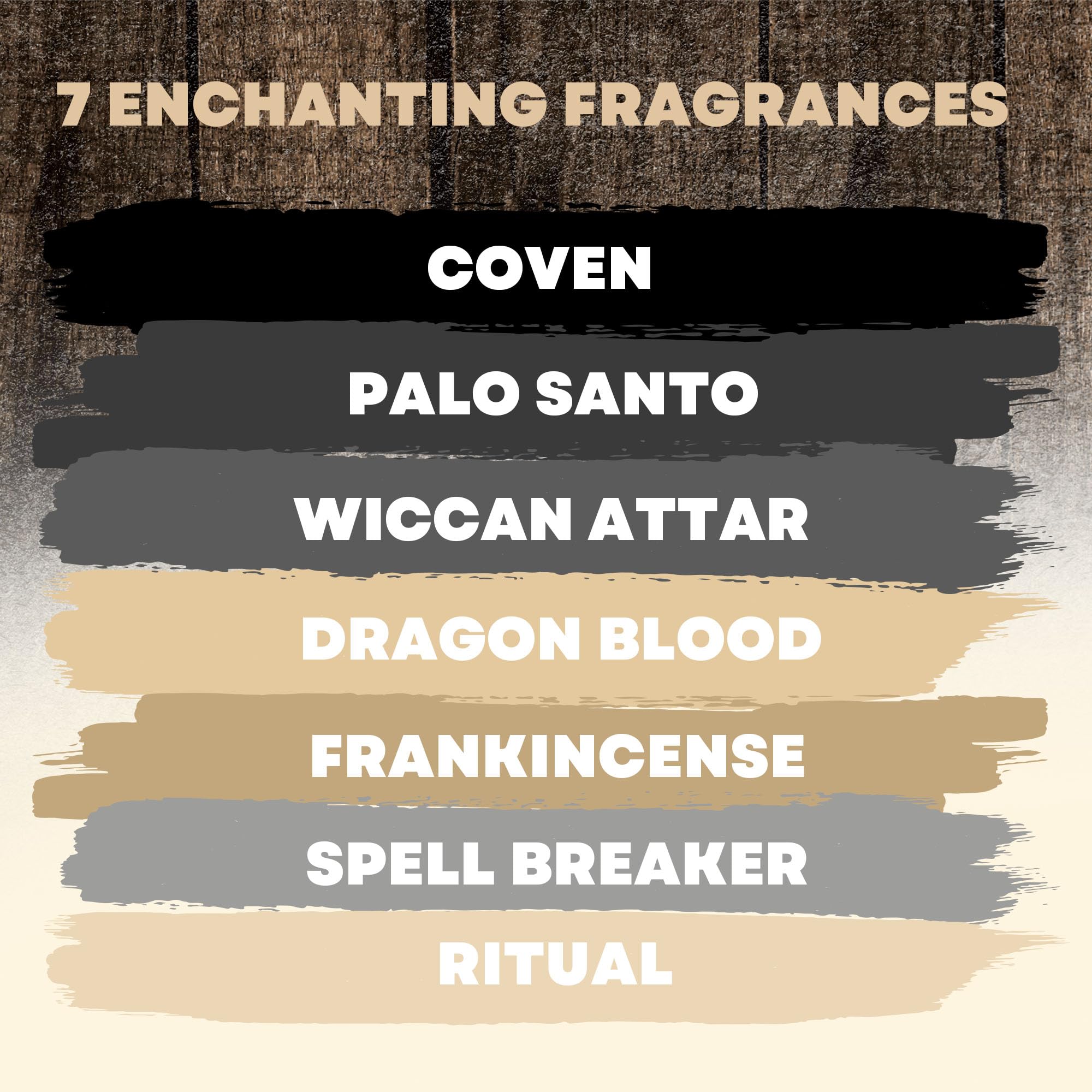 Premium Mecka Salem Spell Incense Sticks - 7-140 Count Set for Wicca Rituals, Meditation & Spiritual Cleansing | Organic Palo Santo, Frankincense & Dragon Blood Incense | Slow-Burning for Home, Yoga & Sacred Spaces