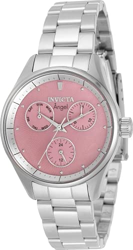 Invicta Women's Angel Silver Watch - Stainless Steel Strap for Everyday Elegance