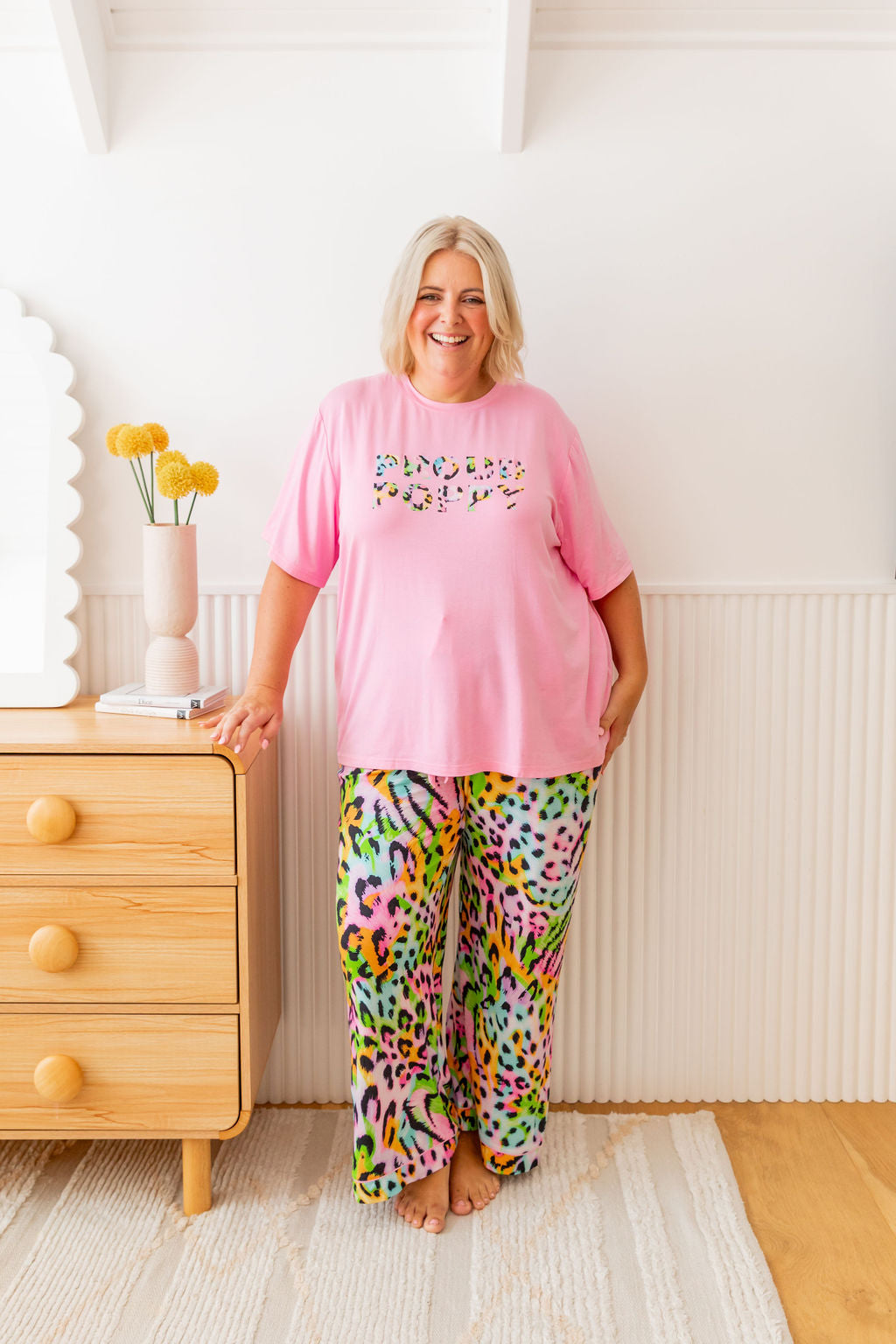 Wild Dreams Sleepwear Set - Soft & Comfortable Pajama Top & Pants for Women | Perfect for Cozy Nights & Relaxing at Home