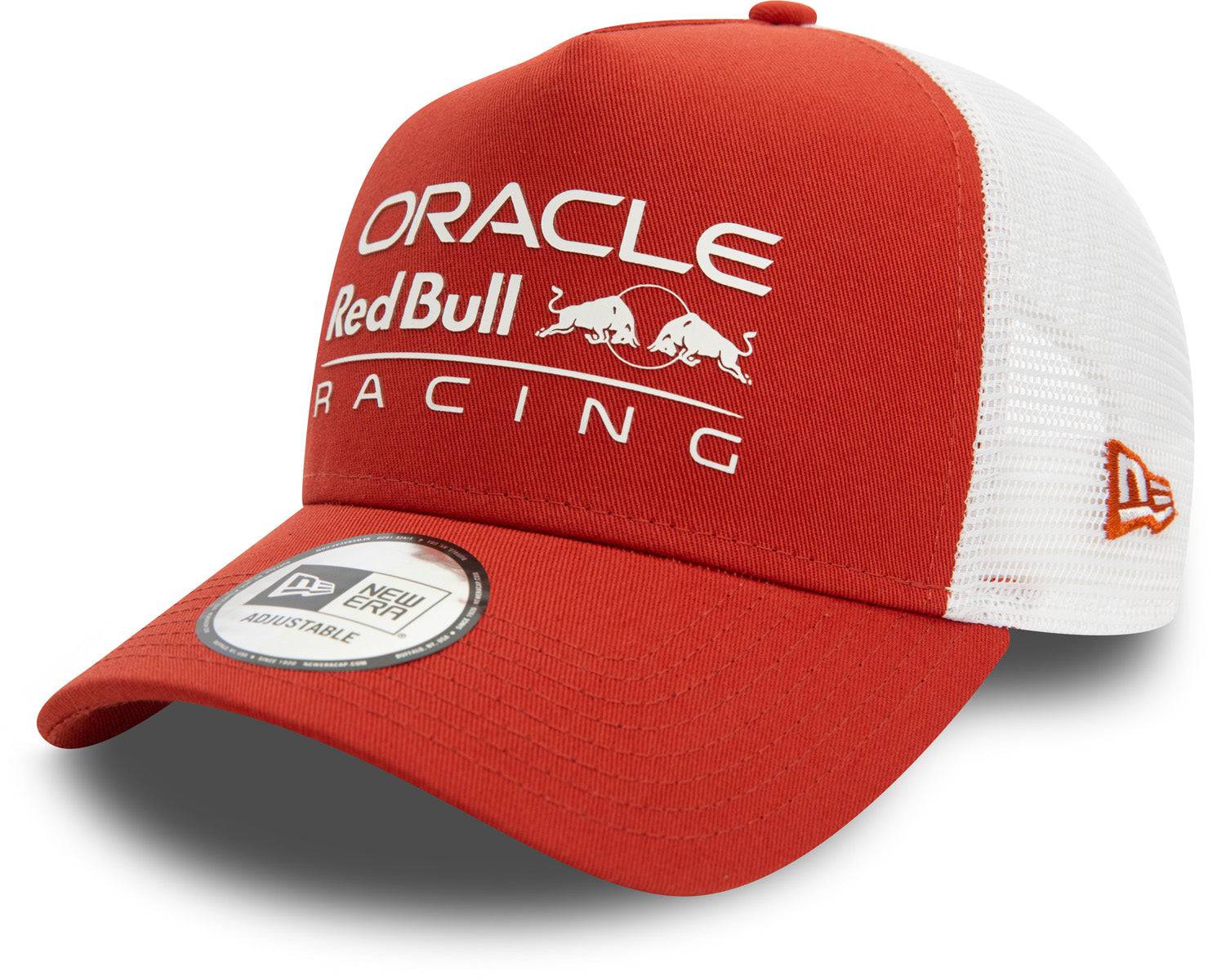 Red Bull Racing F1 New Era Seasonal E Frame Trucker Cap - Official F1 Merchandise, Adjustable Snapback Hat for Men & Women - Perfect for Racing Fans, Sports Events & Casual Wear
