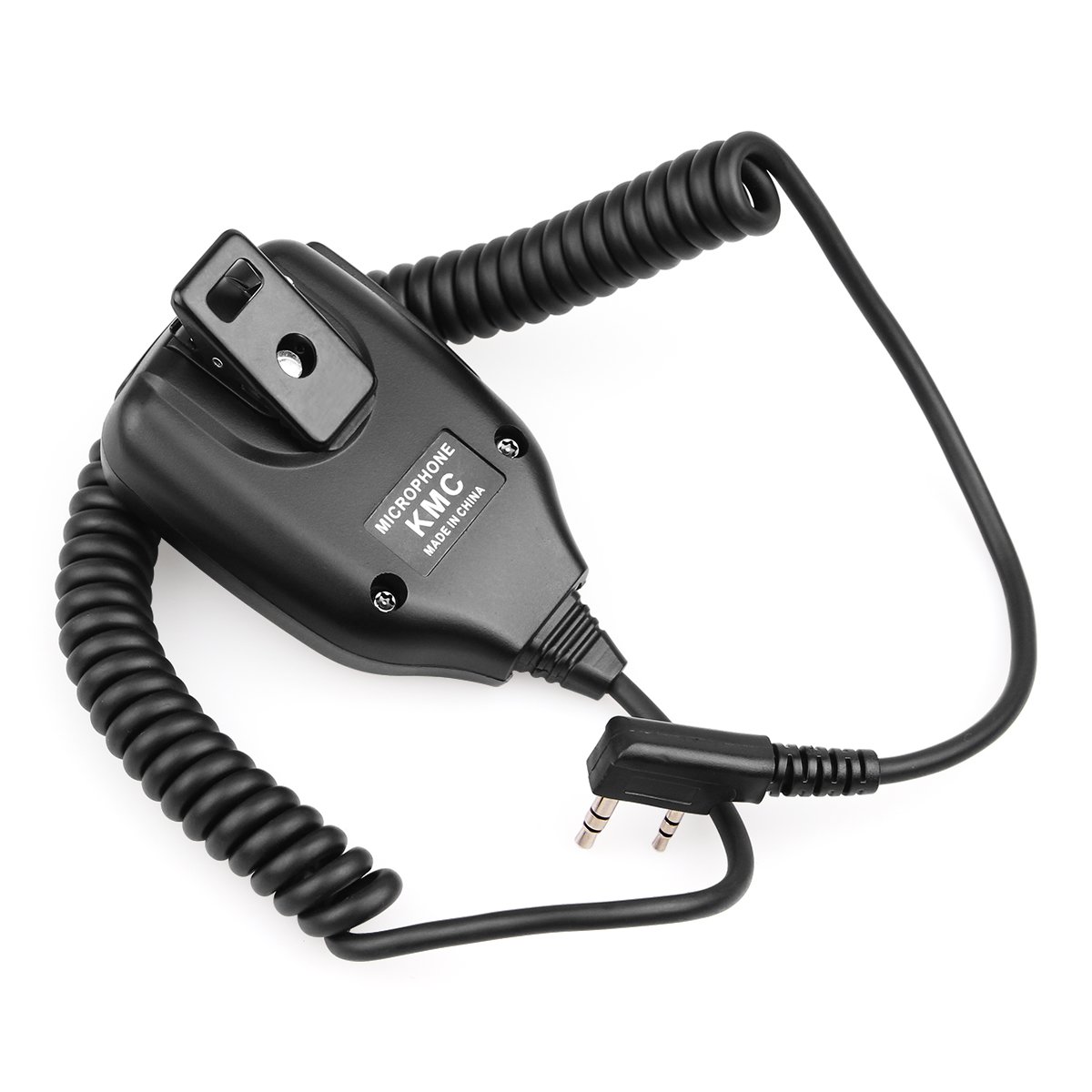 Retevis 2-Pin Shoulder Speaker Mic for Walkie Talkies - Compatible with Retevis RT22, RT21, RT68, RT22S, H-777, RB29, RT86 & More - Durable Hands-Free Communication for Construction, Security, and Outdoor Activities (2 Pack)