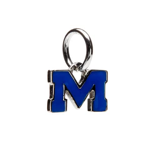 Ole Miss Bead Charms for Bracelets - Stone Armory Handmade Jewelry - Perfect for Gifts, Sorority Accessories & Game Day Spirit
