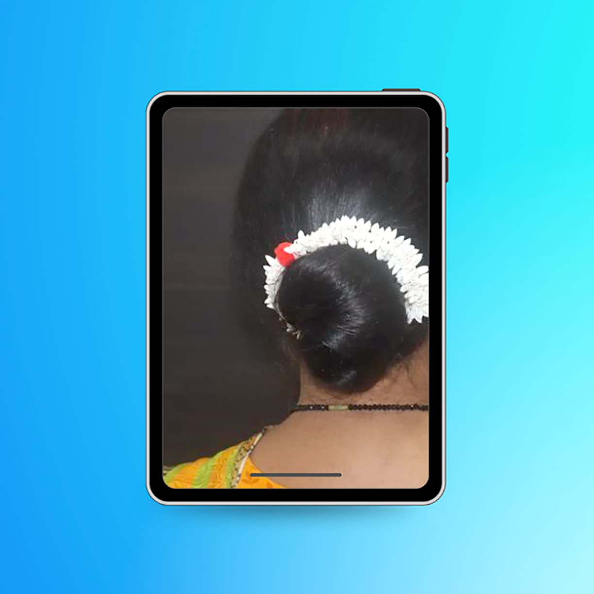 Anagha Hair Accessories for Bun Making - 4-Piece Bridal Hair Pin Set with Gajra Pins - Perfect for Weddings, Parties & Special Occasions