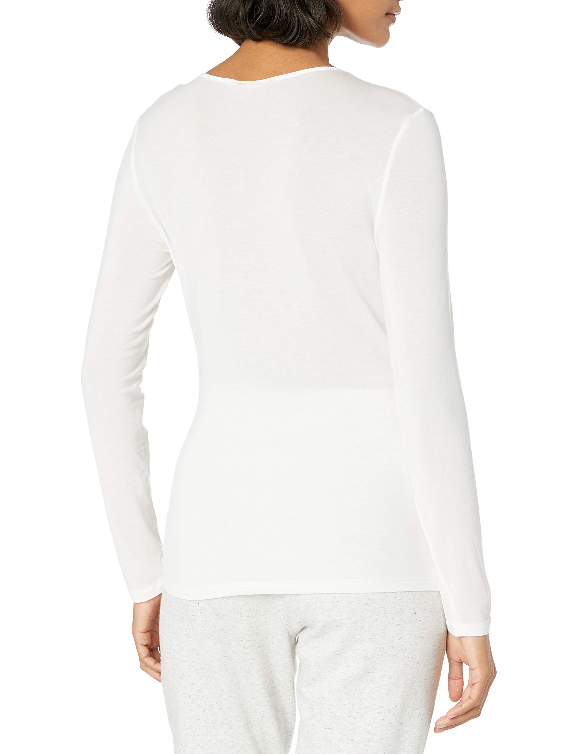 HANRO Women's Annik Long Sleeve Shirt - Soft Cotton Blouse for Work & Casual Wear | Office, Travel & Everyday Outfits