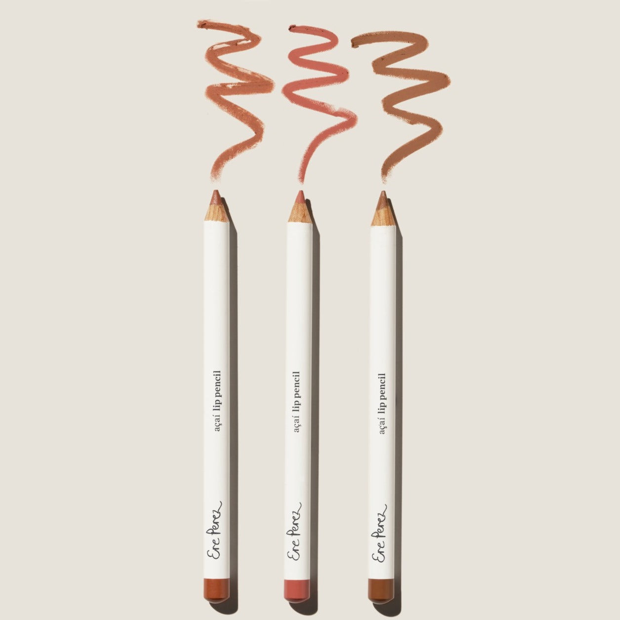 Ere Perez Acai Lip Pencil - Natural Vegan Lip Liner for Long-Lasting Color, Moisturizing & Cruelty-Free - Perfect for Everyday Wear, Special Occasions & Makeup Looks