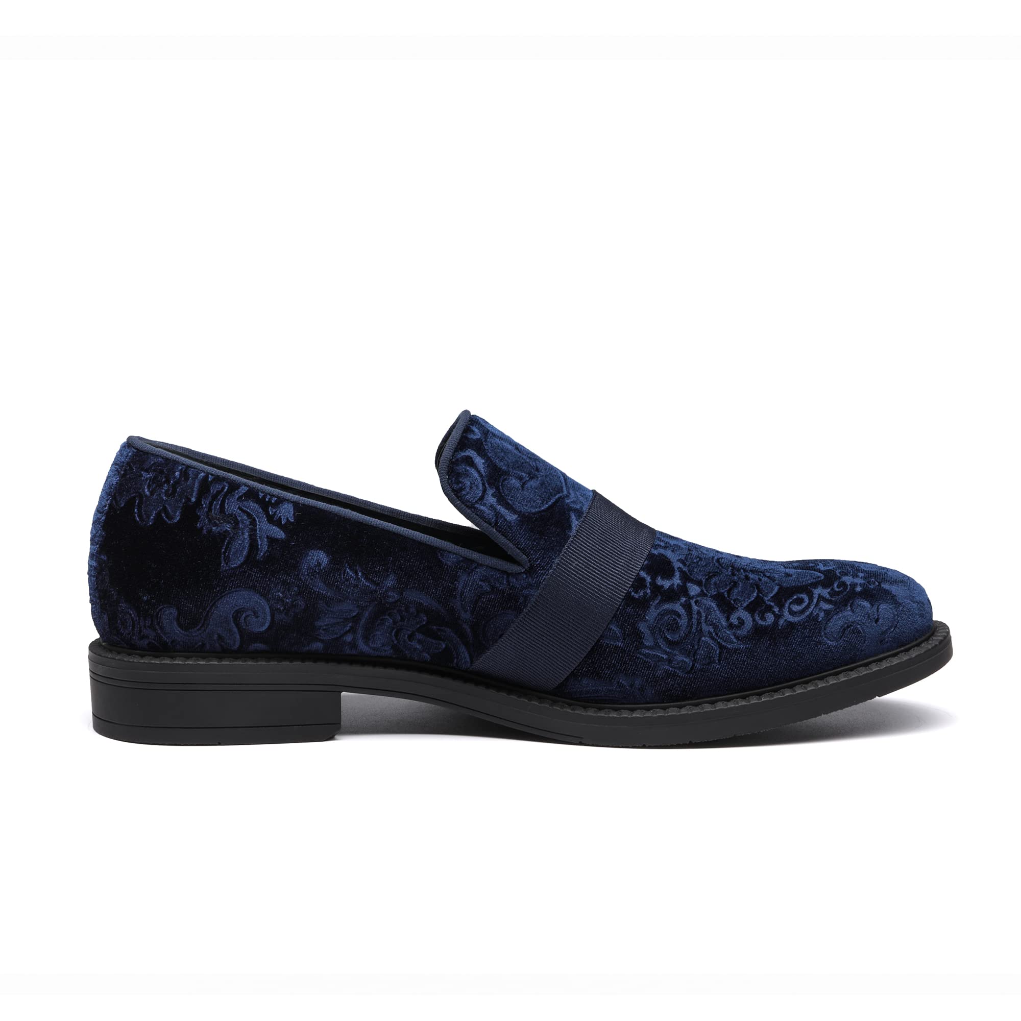 Bruno Marc Men's Slip-On Dress Loafers - Classic Patent Leather Tuxedo Shoes for Formal Events, Weddings & Business Occasions