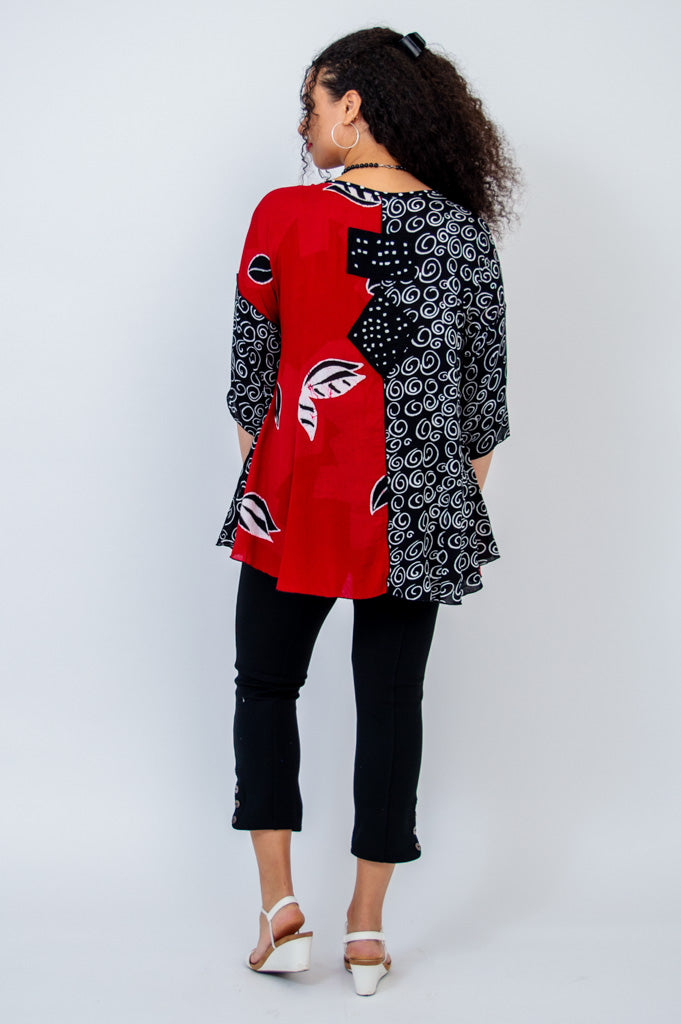 Stylish Gayle Top with Lattice Design - Trendy Women's Blouse for Casual Wear, Office, and Date Nights