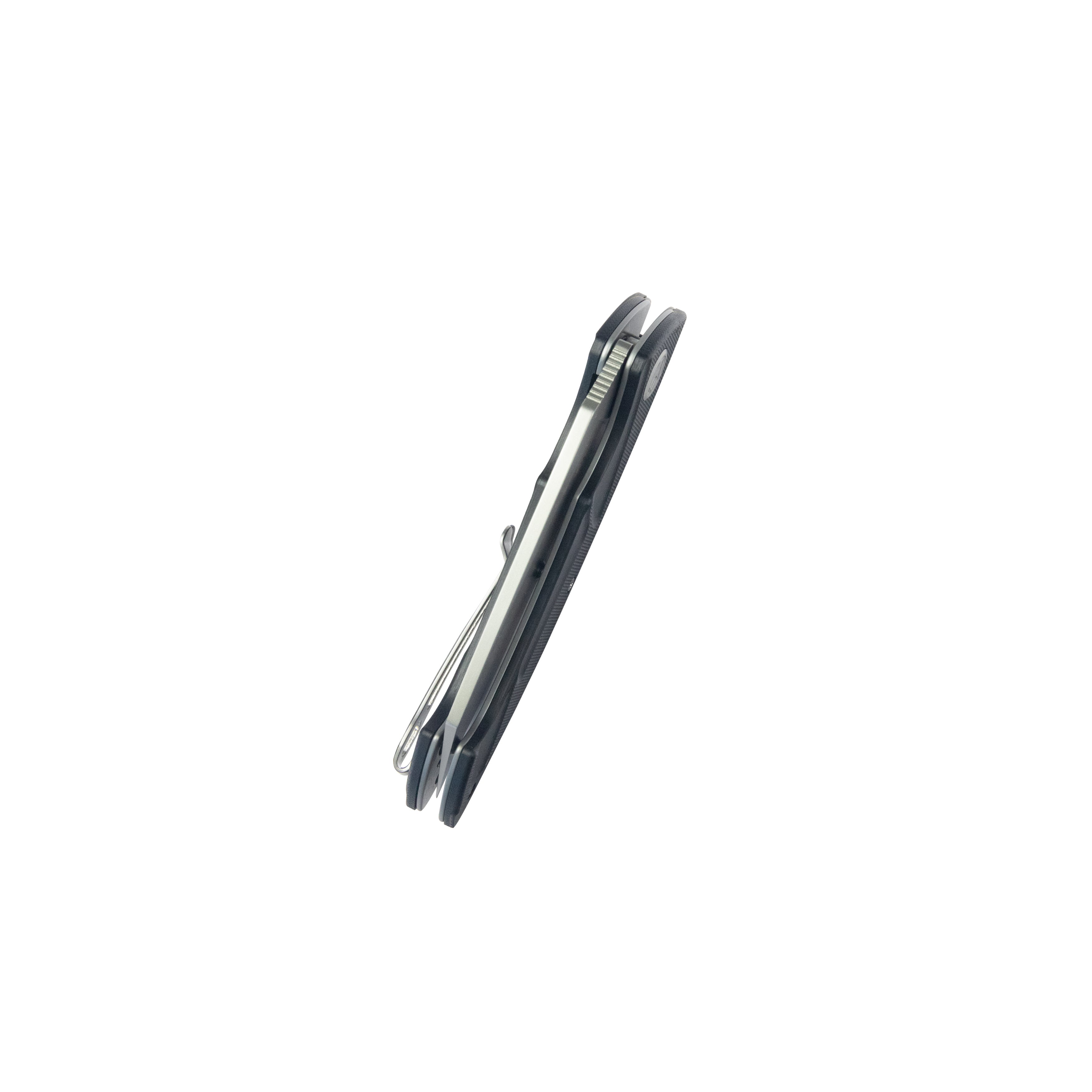 Kubey Anteater Liner Lock Folding Pocket Knife - Black G10 Handle, 3.42