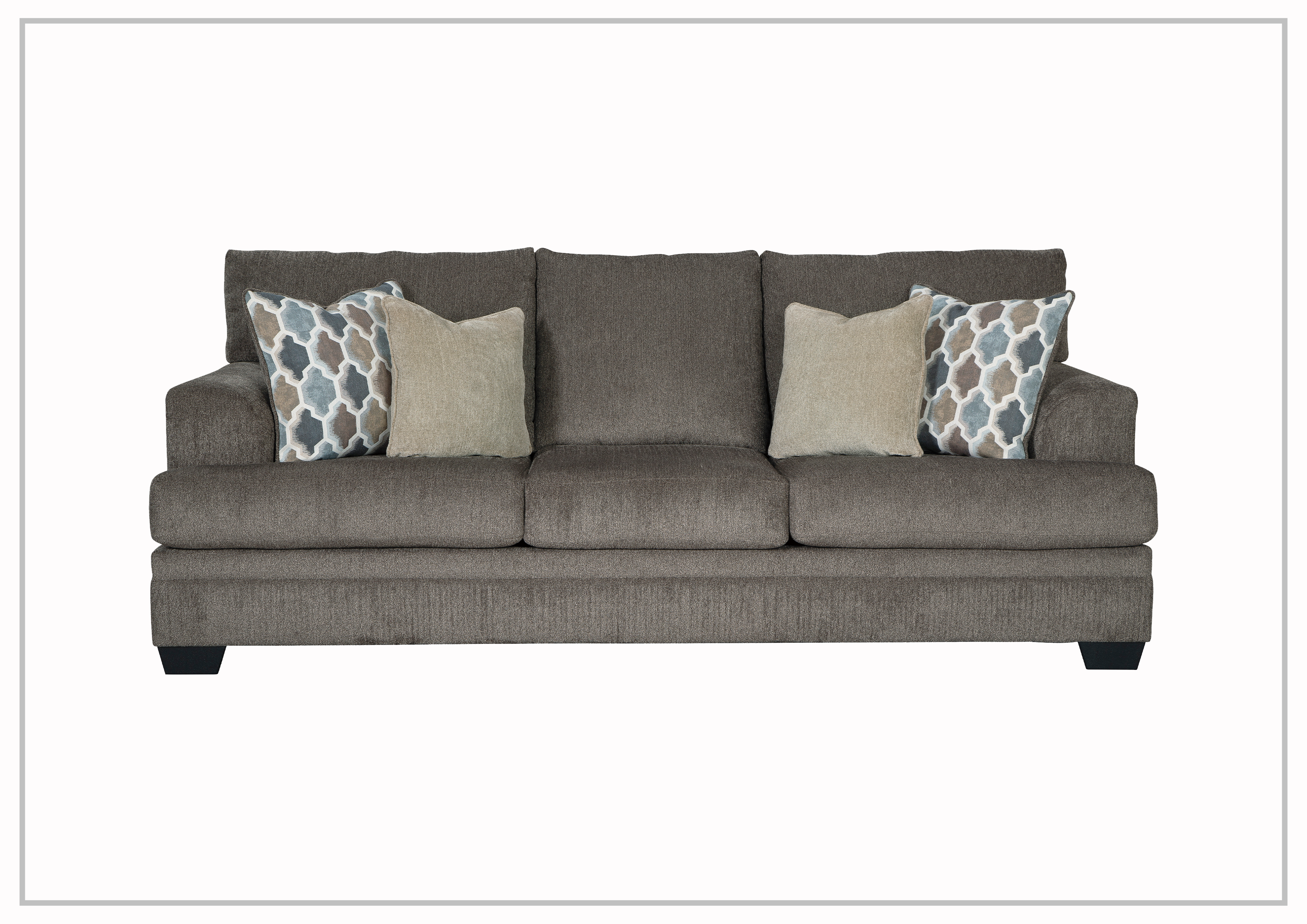Gio Italia Daverio 3-Seater Fabric Queen Sofa Sleeper - Convertible Sleeper Sofa Bed for Living Room, Guest Room & Small Spaces