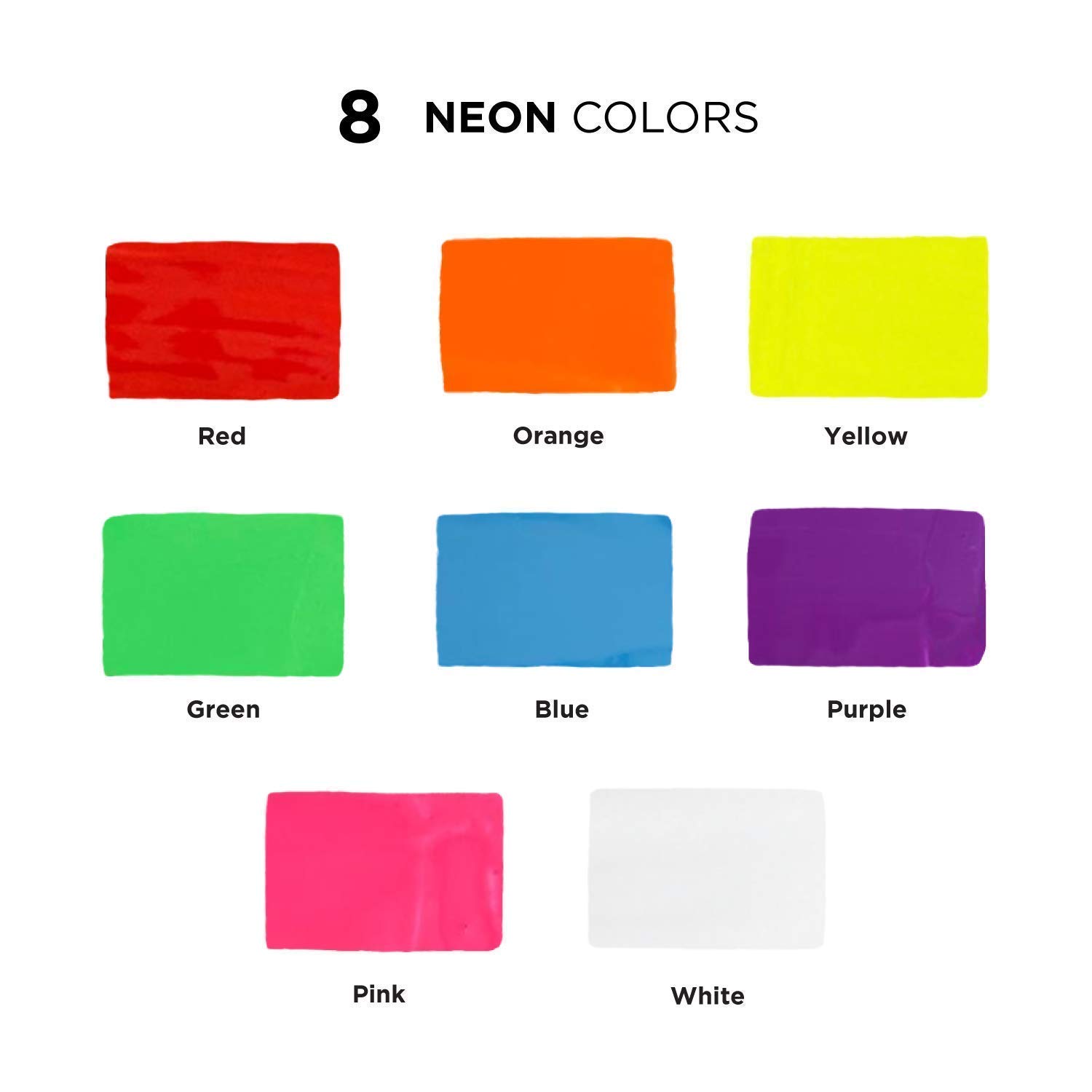 Vibrant Neon Chalk Markers Set - 21 Pack with 15mm Bold Tips for Whiteboards, Glass, Chalkboards & DIY Crafts - Perfect for Teachers, Restaurants, and Creative Projects