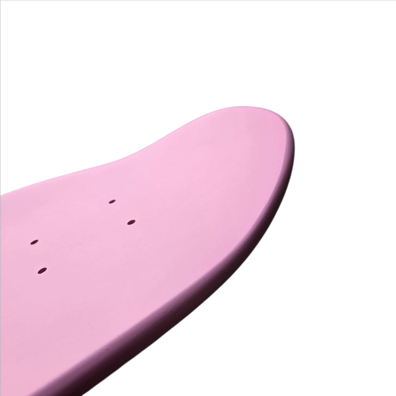 Premium Pink Shape D Blank Skateboard Deck 30.25
