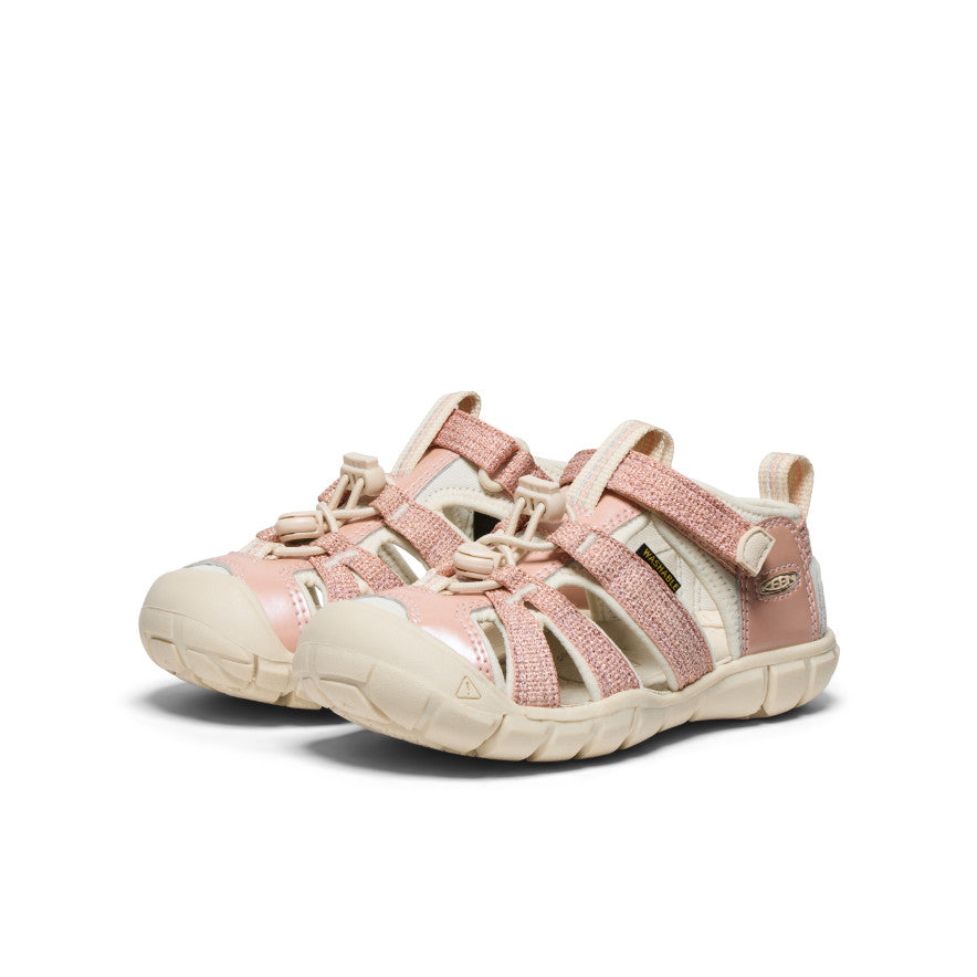 Little Kids' Seacamp II CNX Water Shoes - Pink Gold | Non-Slip Beach & Pool Shoes for Toddlers & Infants | Perfect for Swimming, Surfing & Outdoor Play