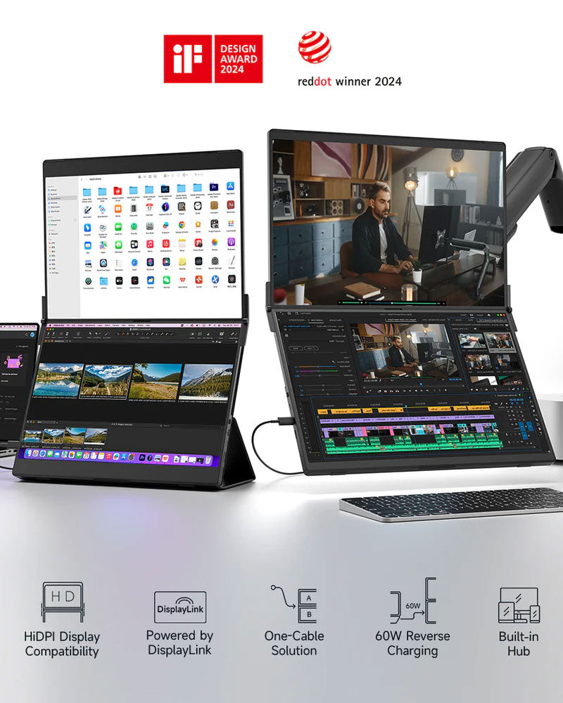 JSAUX FlipGo Pro 16