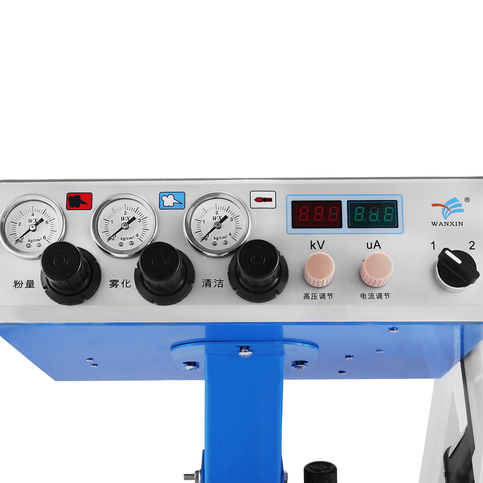 Mophorn 50W 45L Electrostatic Powder Coating Machine with Spray Gun - 450g/min Capacity (WX-958) | Perfect for Metal Furniture, Automotive Parts & DIY Powder Coating Projects