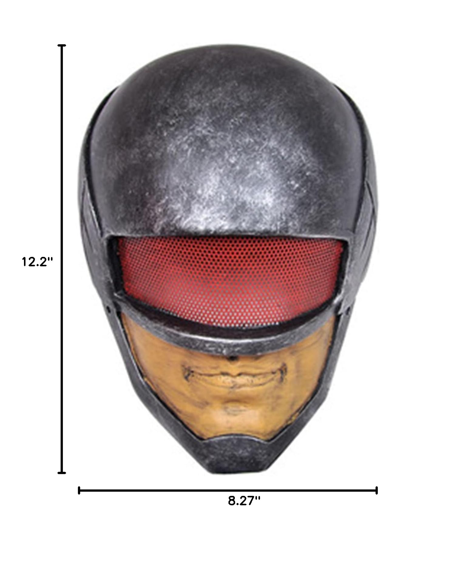 Robocop Cosplay Mask - High-Quality Halloween Party Costume Accessory & Movie Prop (Mask Style B) | Perfect for Cosplay Events, Halloween Parties & Comic Conventions