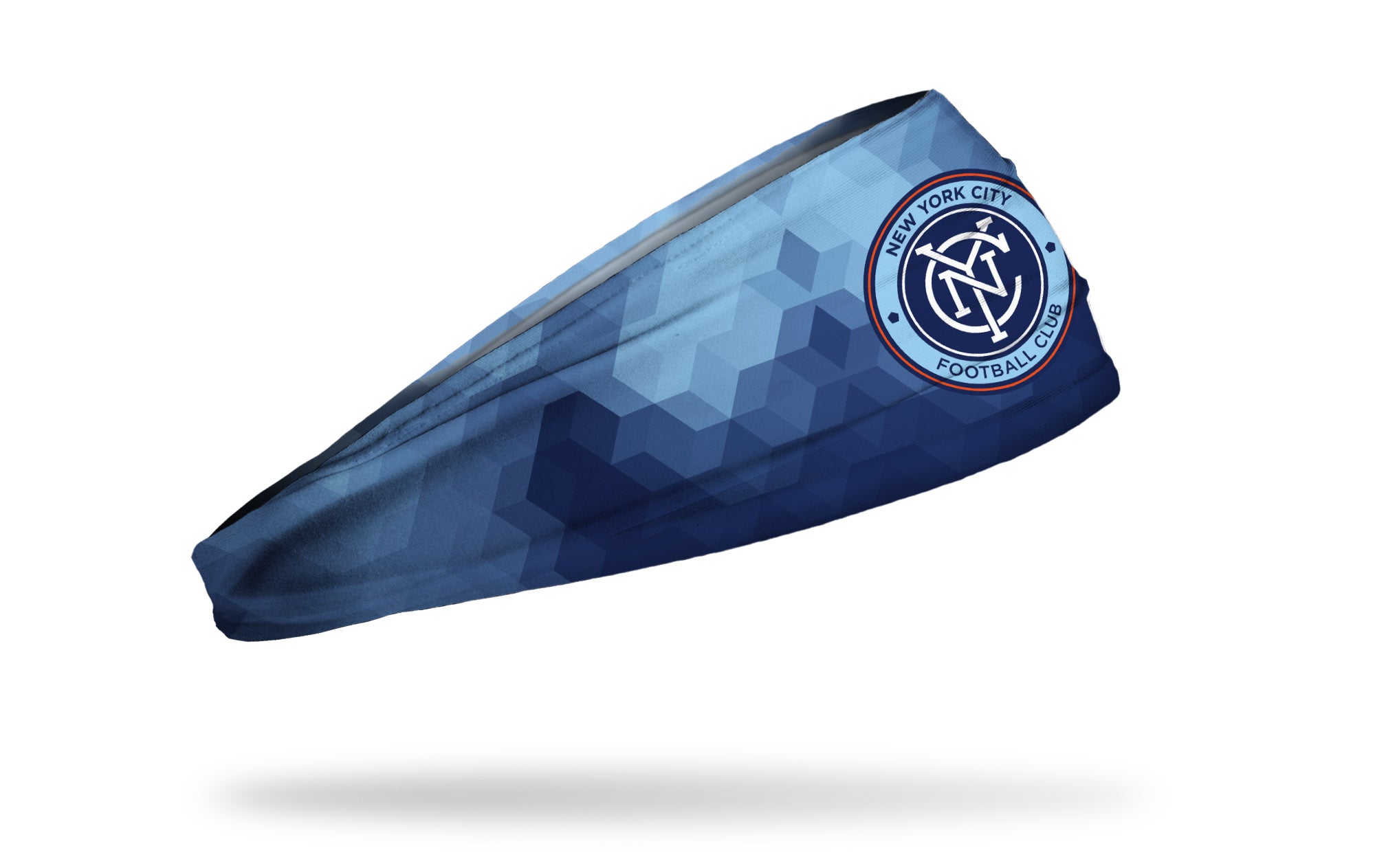 New York City FC Jersey Big Bang Lite Headband - Official Soccer Headband for Men & Women - Perfect for Running, Training & Sports - Moisture Wicking & Comfortable Fit