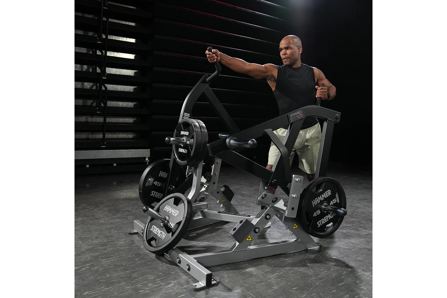 Hammer Strength Plate Loaded Combo Twist - Premium Gym Equipment for Home & Commercial Use - Perfect for Strength Training, CrossFit & Functional Fitness Workouts