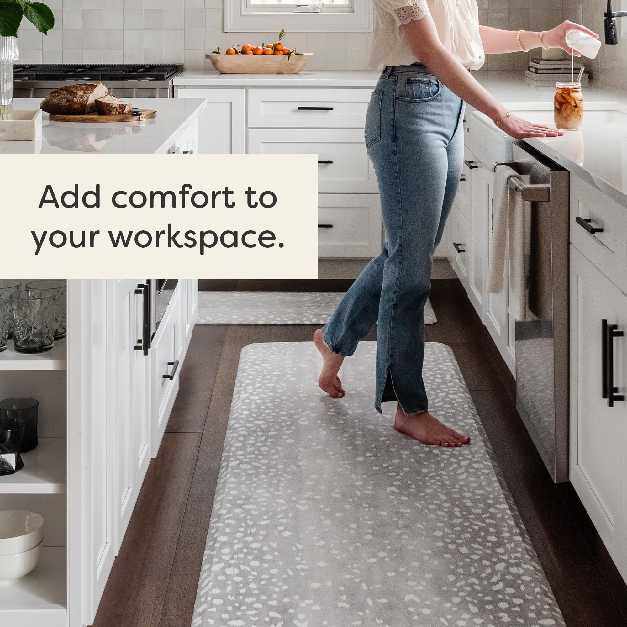 Nama Anti-Fatigue Kitchen Mat - Ergonomic Standing Mat for Comfortable Cooking