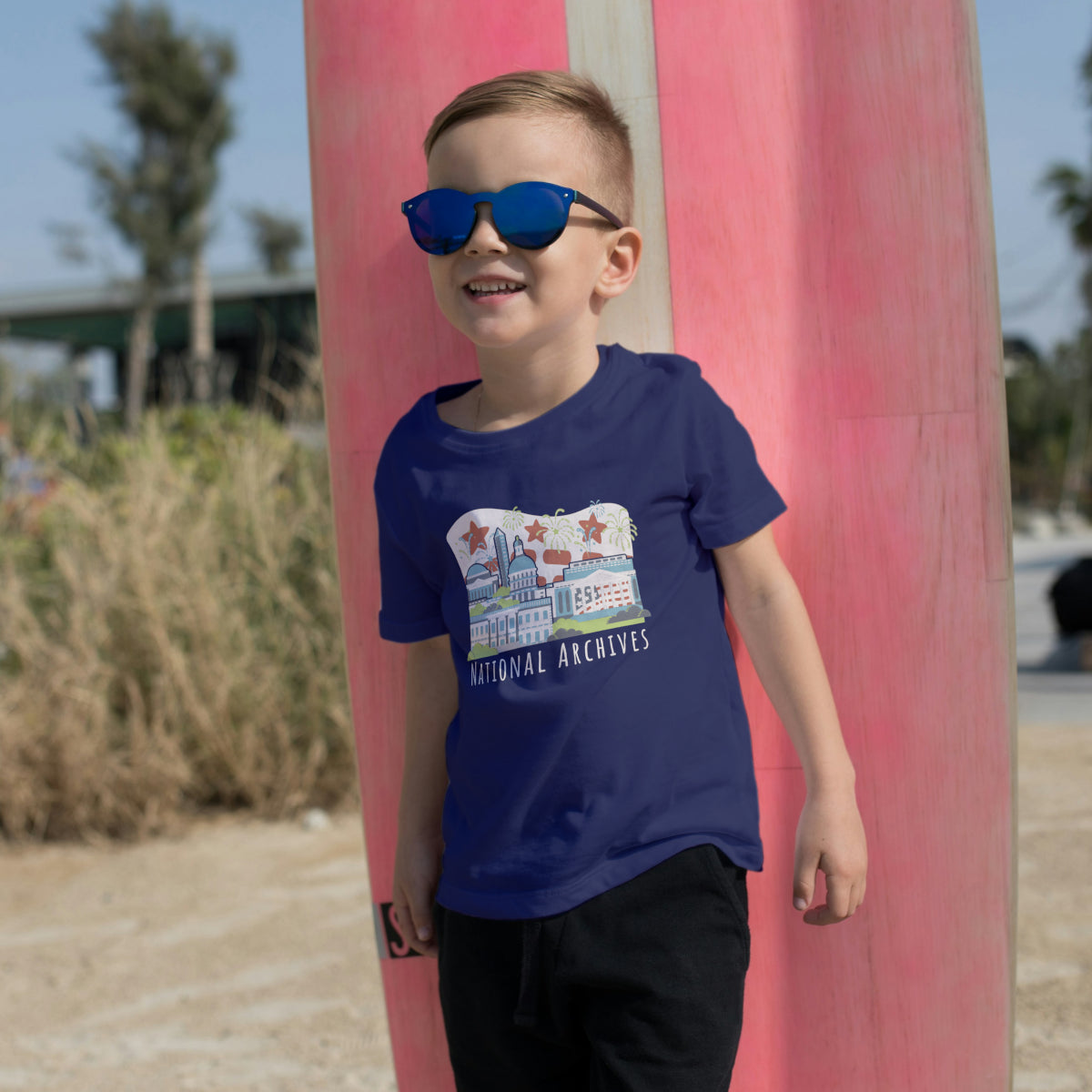 DC Fireworks Graphic T-Shirt for Youth - Cool Patriotic Tee for Boys & Girls | Perfect for 4th of July, Independence Day & Summer Parties