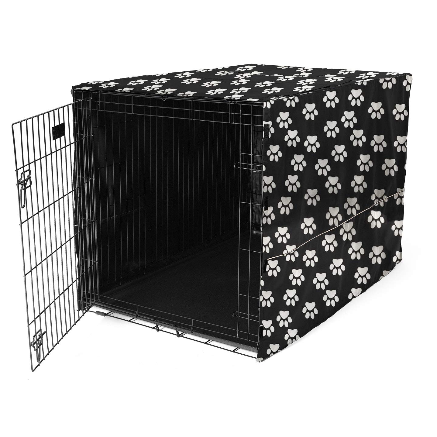 24 Inch Dog Crate Cover for Wire Kennels - Universal Fit for Most 24
