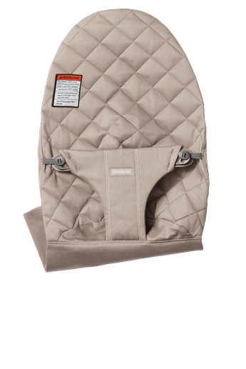 BabyBjorn Fabric Set for Bouncer Bliss - Soft Quilted Cotton Cover - Perfect for Nursery, Playtime & Baby Comfort
