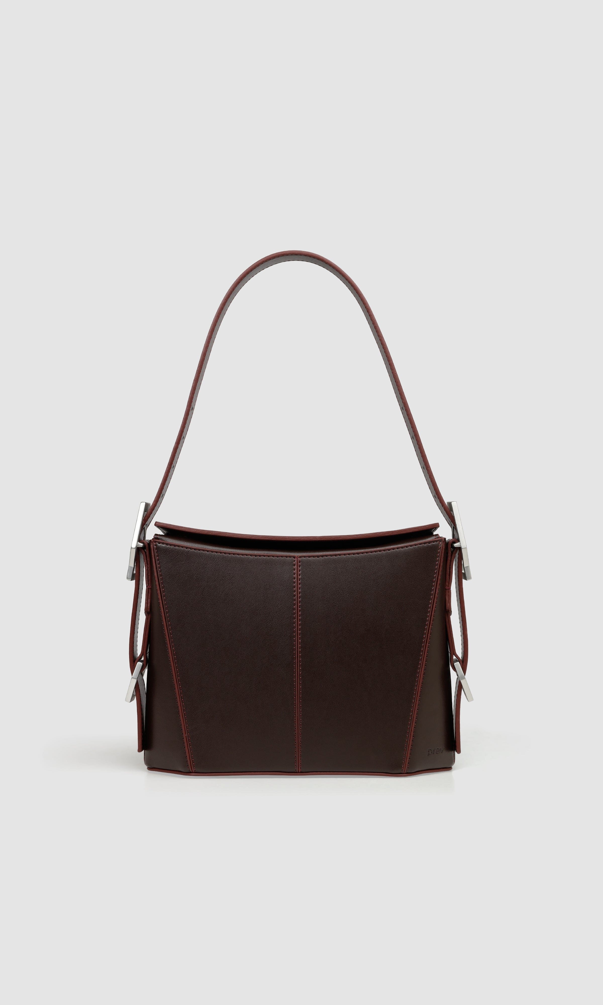 Kiara Vegan Apple Leather Shoulder Bag for Women | Eco-Friendly Brown Crossbody Purse | Perfect for Work, Travel & Everyday Use