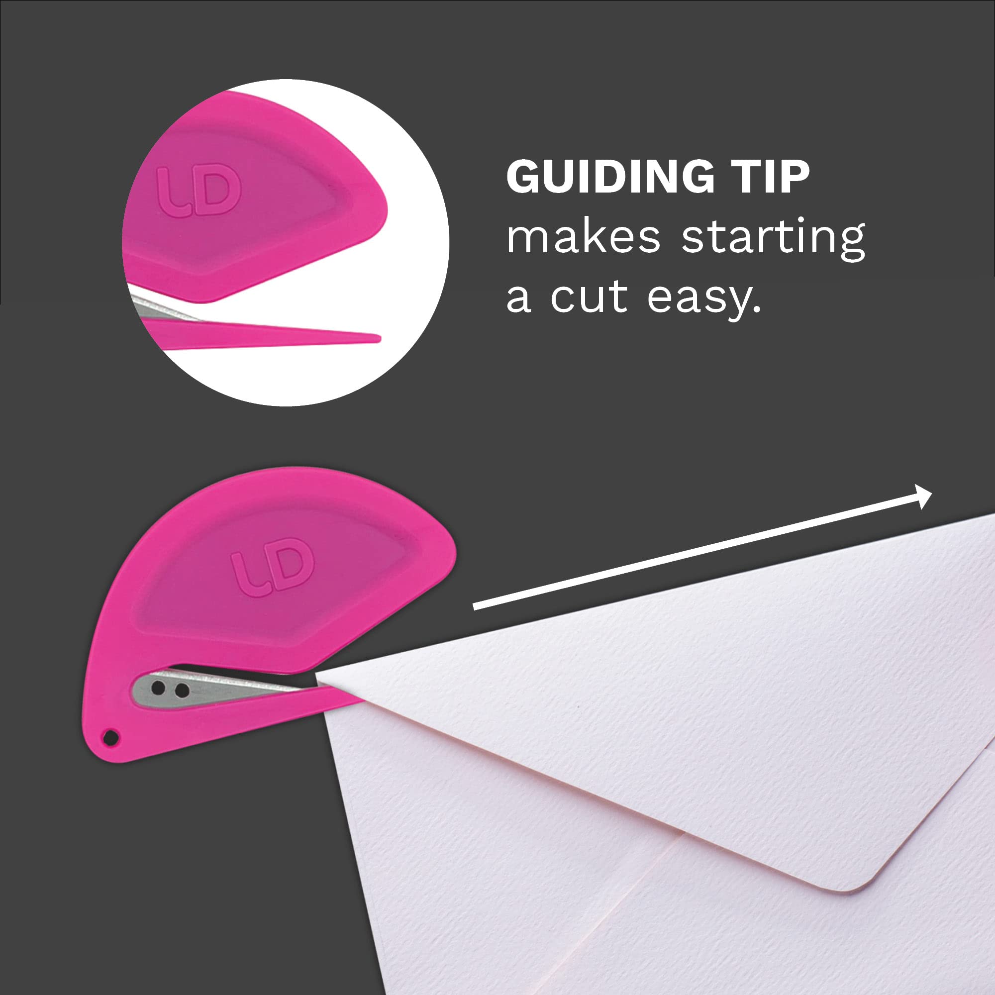 Magnetic Letter Openers - Trendy Desk Organizers for Mail & Office Use