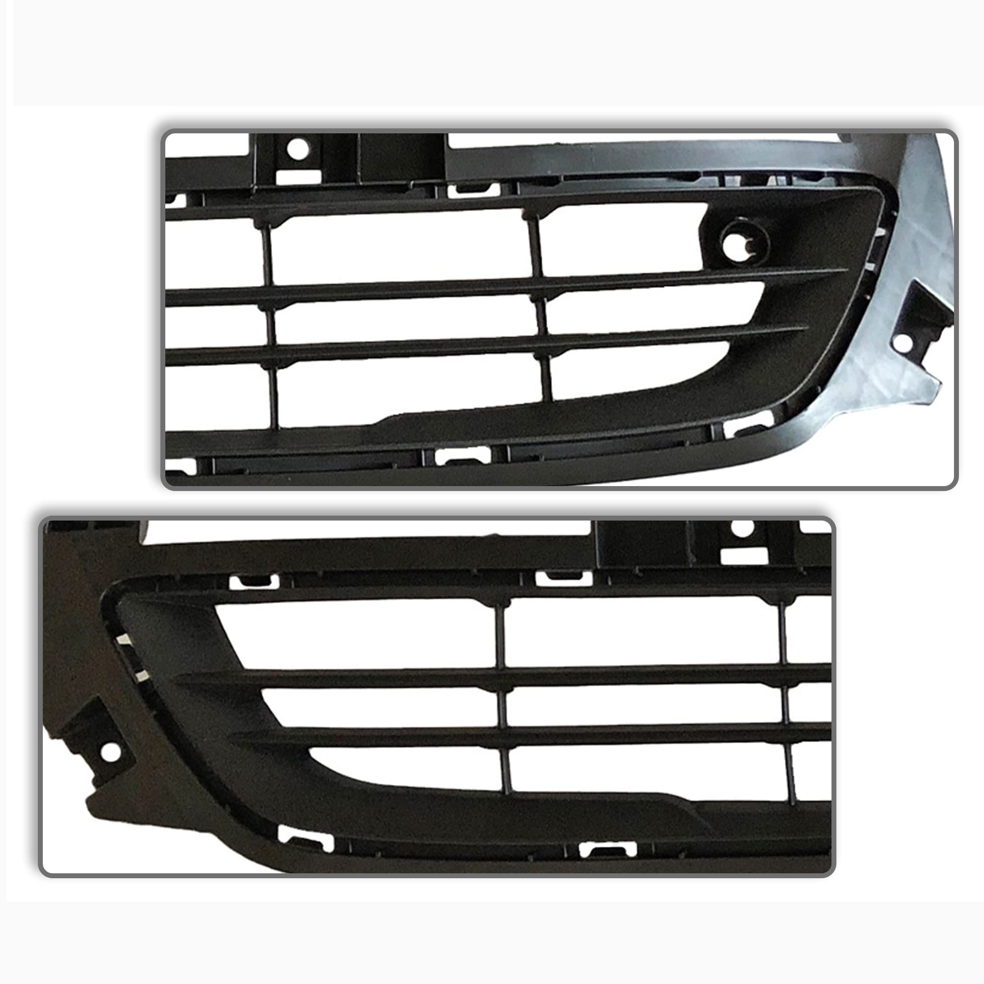 PartsFlow Lower Bumper Grille Compatible with 2014-2016 Chevy Malibu & Malibu Limited - Matte Black Replacement Bumper Grill for Enhanced Style & Protection | Perfect for Car Upgrades, Auto Body Repairs, and Custom Modifications