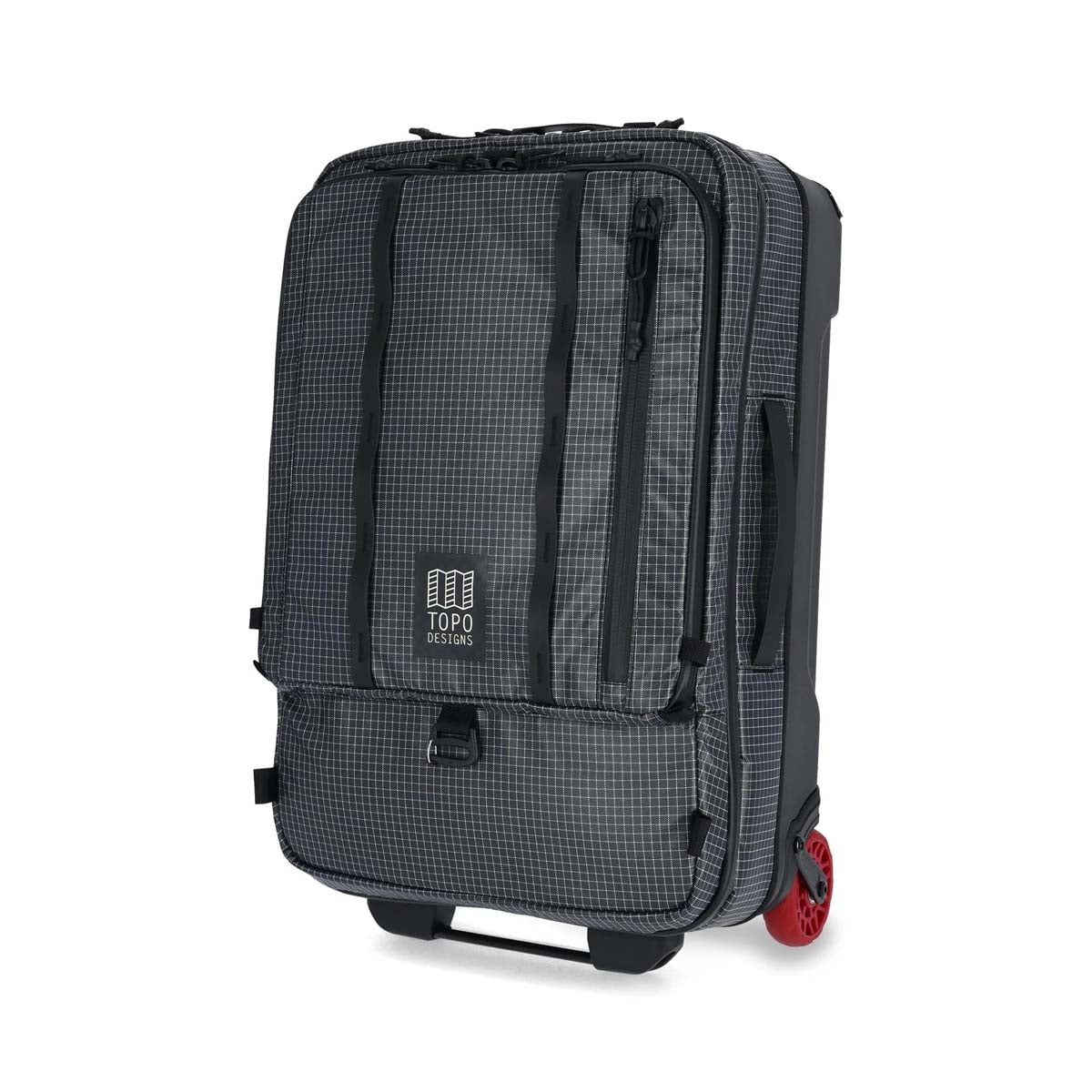 Topo Designs Apex Global Travel Roller Bag - Durable Carry-On Luggage for Business & Vacation - Perfect for Airplane, Train & Road Trips