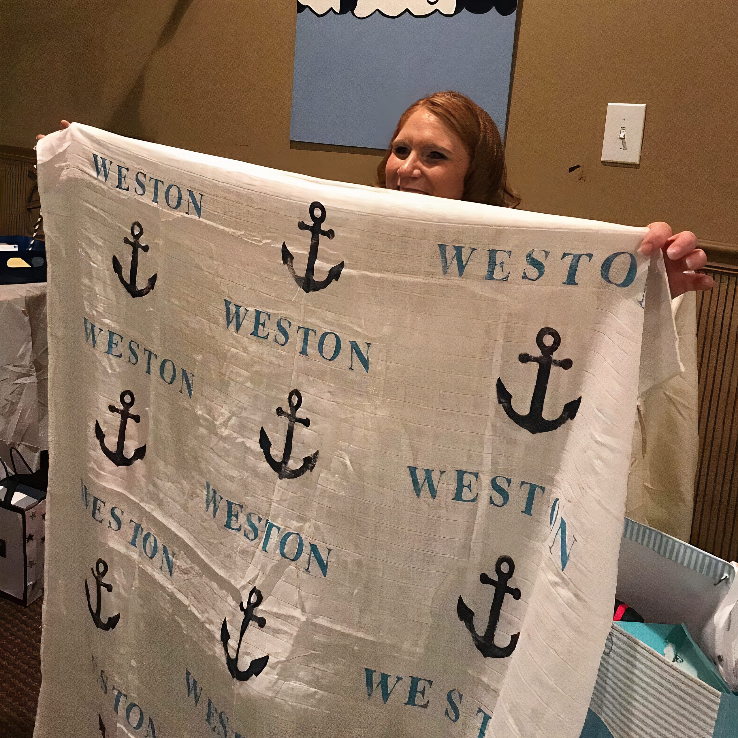 Personalized Baby Name Blanket for Boys & Girls - Custom Kids Blanket with Name - Soft Fuzzy Blanket for Newborns, Toddlers & Grandmas - Perfect Baby Shower Gift & Nursery Essential