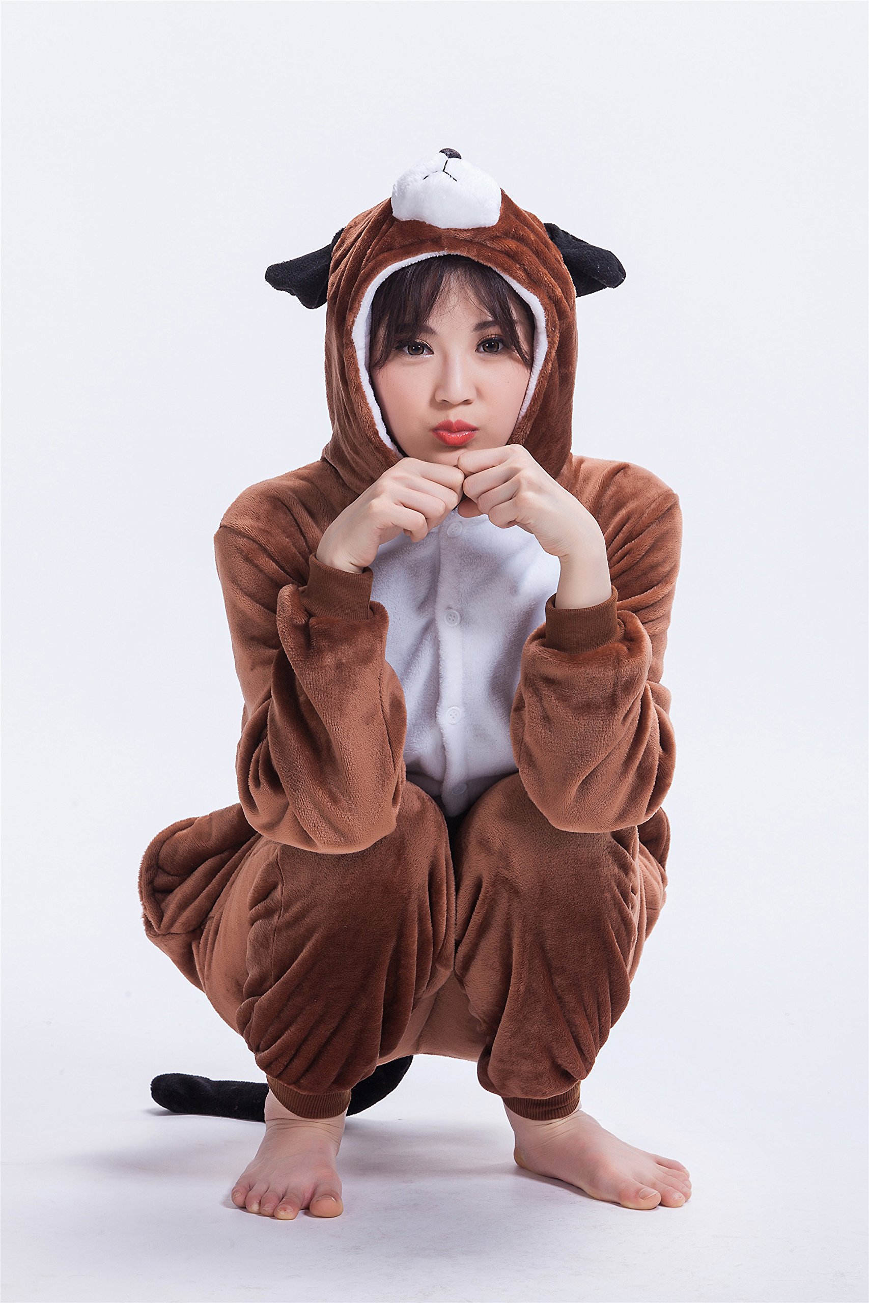 Unisex Adult Anime Cosplay Costume - Dog Character Halloween Pajama Set for Anime Fans & Cosplay Enthusiasts | Perfect for Halloween Parties, Comic Conventions & Themed Events