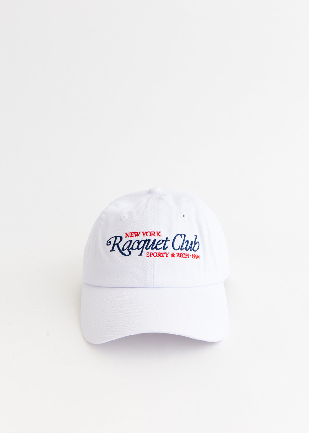 94 Racquet Club Embroidered Tennis Hat - Premium Cotton Adjustable Baseball Cap for Men & Women - Perfect for Tennis, Golf, and Outdoor Sports