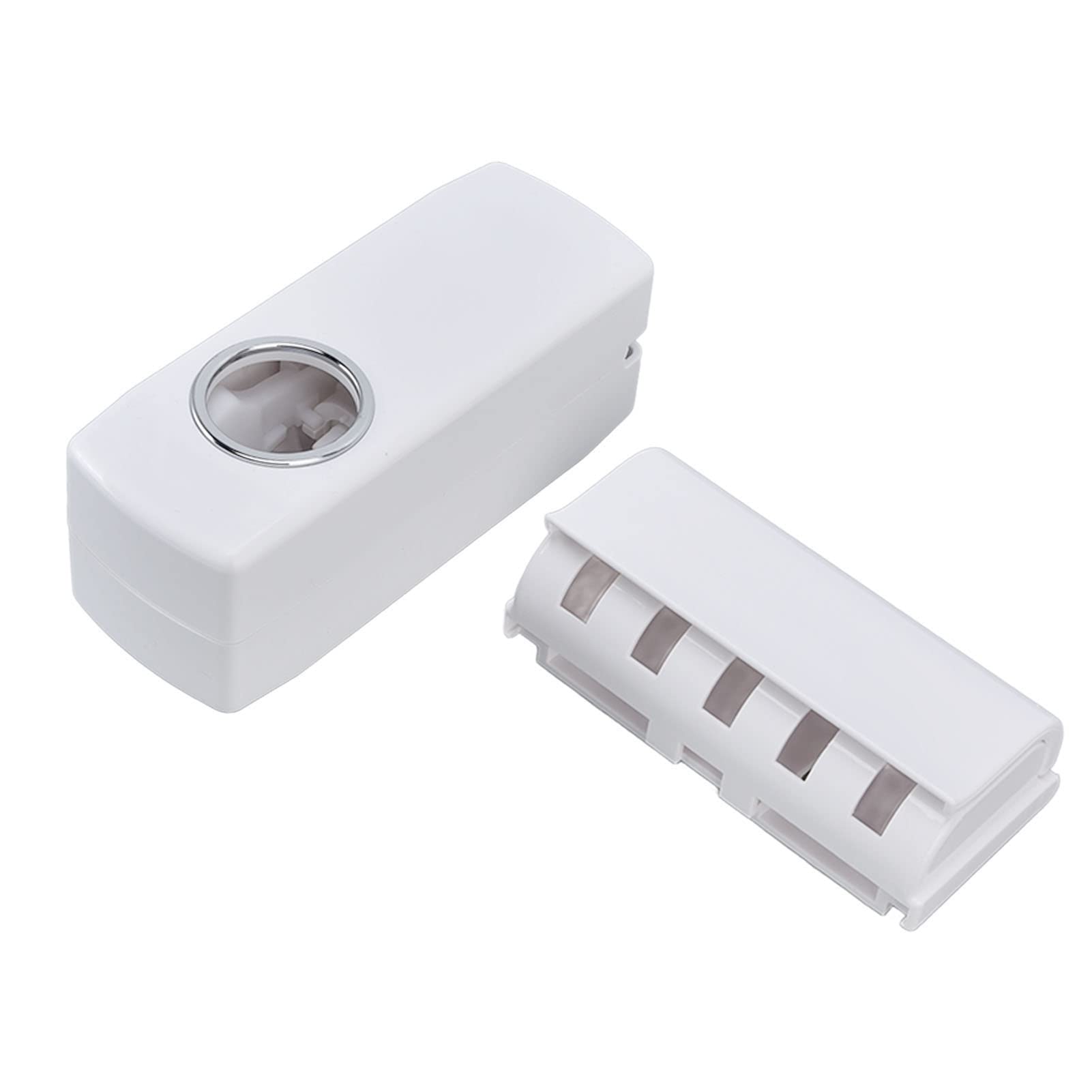 Jeanoko Eco-Friendly Toothpaste Dispenser - No Punch, Battery-Free Vacuum Extruder Pump for Dust Prevention | Perfect for Hotels, Bathrooms & Travel