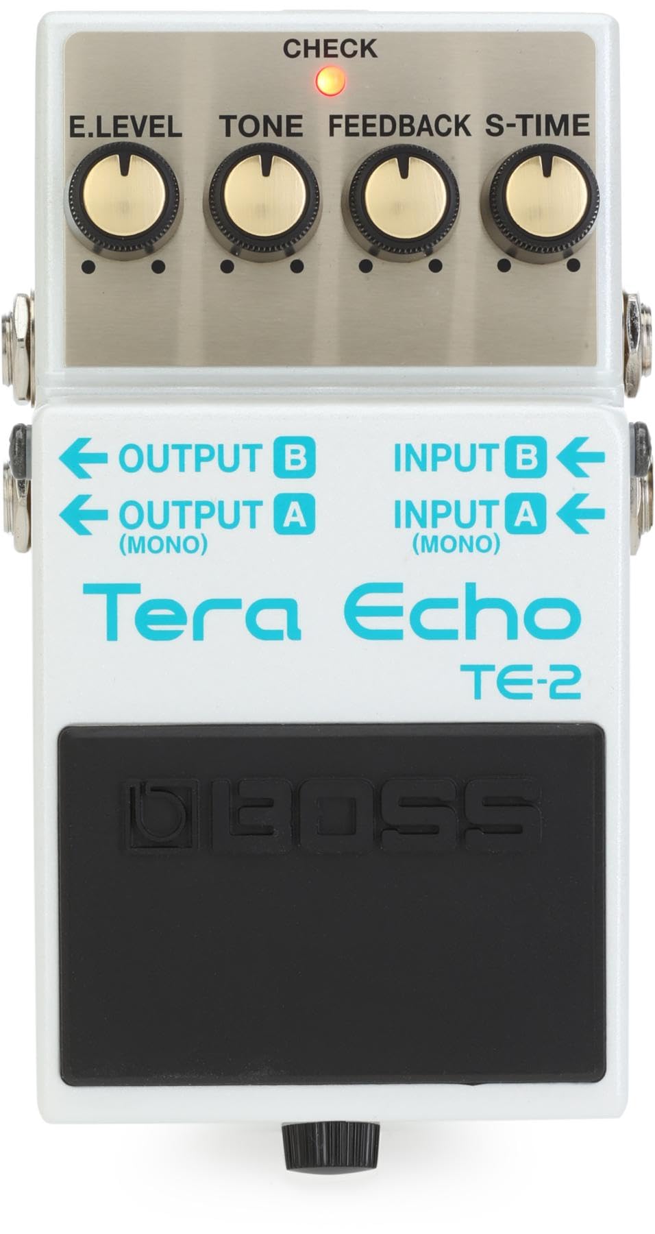 Boss TE-2 Tera Echo Pedal - Guitar Effects Pedal for Ambient & Spacey Soundscapes | Perfect for Studio Recording & Live Performances