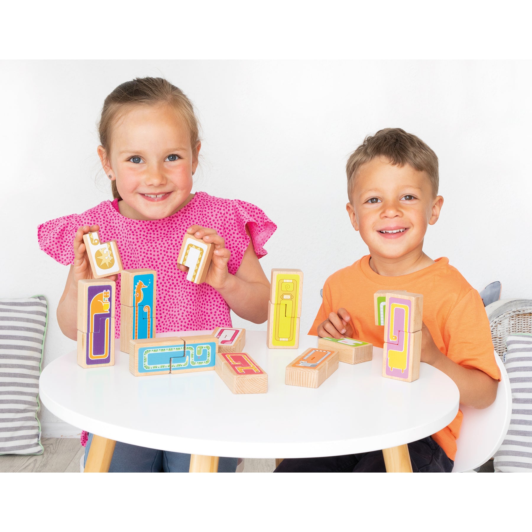 Beleduc Impuzzible Game - Eco-Friendly Wooden Memory Challenge Puzzle for Kids & Adults - Perfect for Family Game Nights & Educational Play