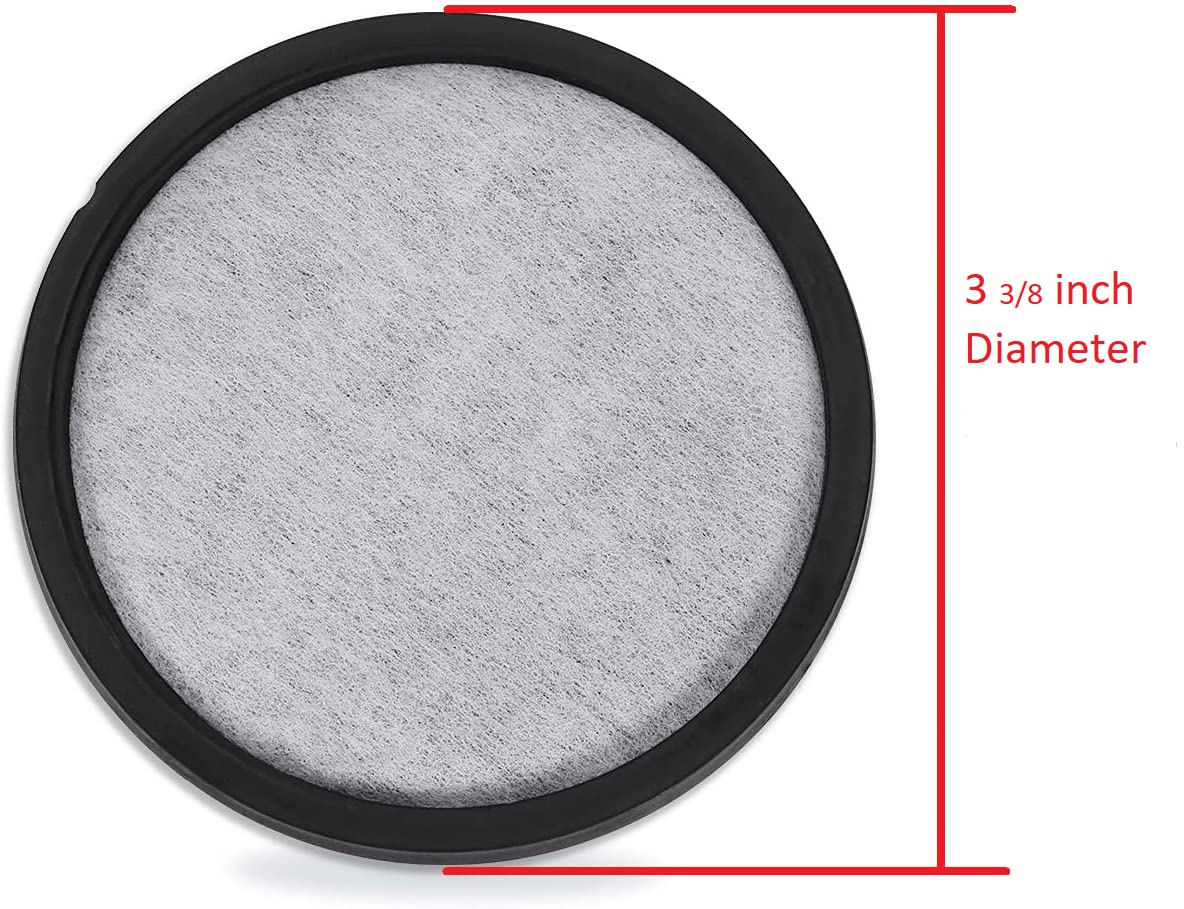 Premium Replacement Charcoal Water Filter Discs 12-Pack for Mr. Coffee Machines | Compatible Reusable Basket Coffee Filter | Cleaner Tasting Coffee for Home & Office Use