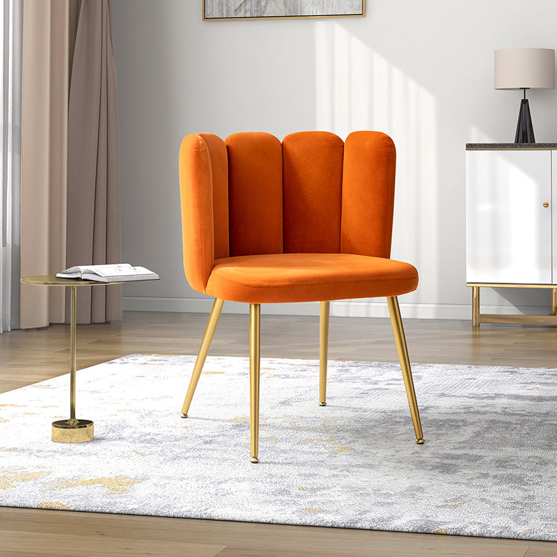 Elodia Side Chair - Modern Accent Chair for Dining Room, Living Room & Office - Sturdy Wooden Frame with Upholstered Seat - Perfect for Home Decor & Small Spaces