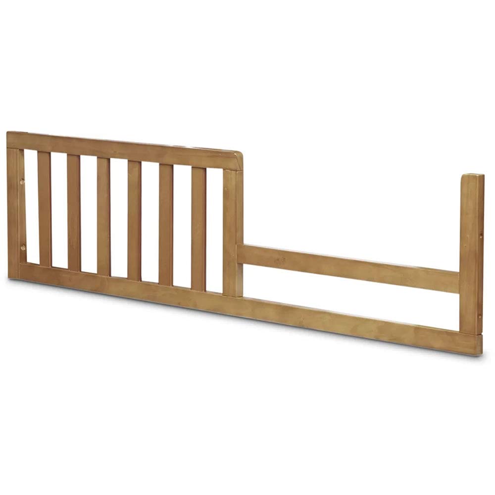 Sorelle Providence Convertible Crib with Toddler Rail - Vintage Frost Finish | Safe Baby Nursery Furniture for Newborn to Toddler | Perfect for Modern Nursery & Bedroom Decor