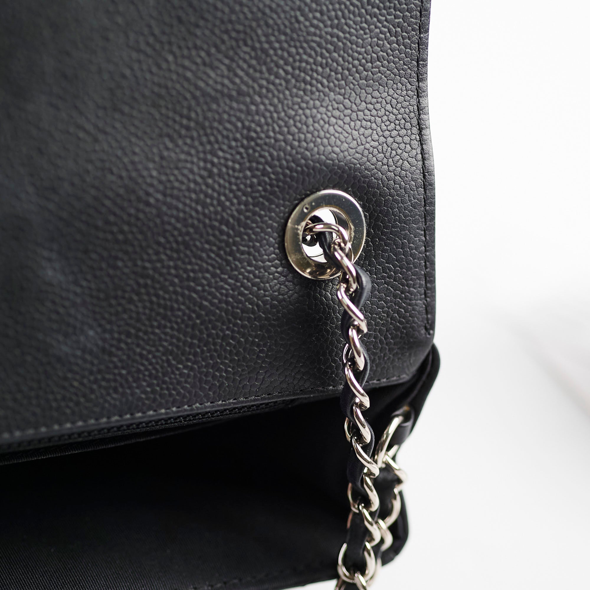 Chanel Caviar Chevron Crossbody Bag Black - Luxury Quilted Leather Shoulder Purse for Women | Perfect for Date Night, Parties & Everyday Use